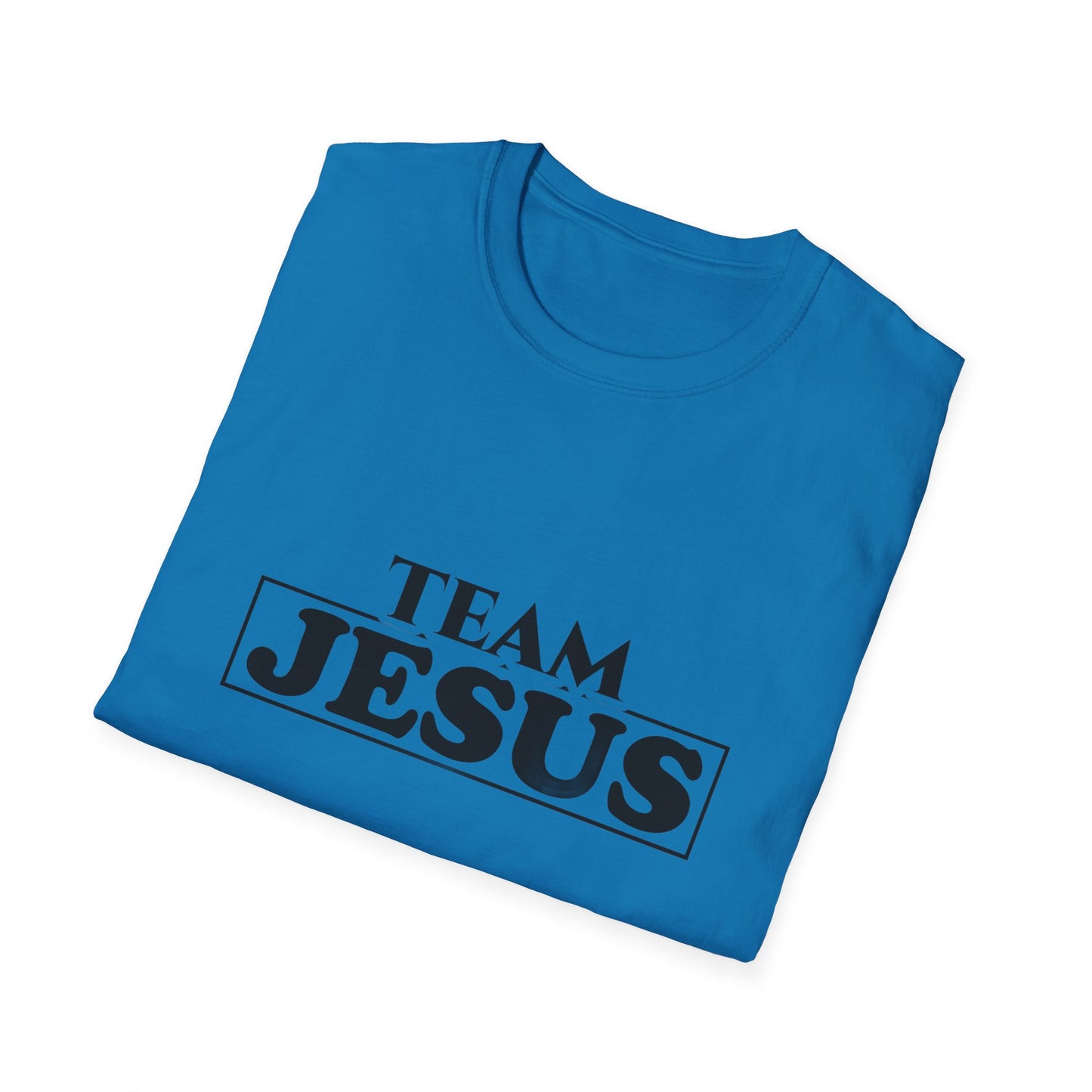 Team Jesus Men's Tshirt (Black Logo) - Sweet Baby Jeez Teez