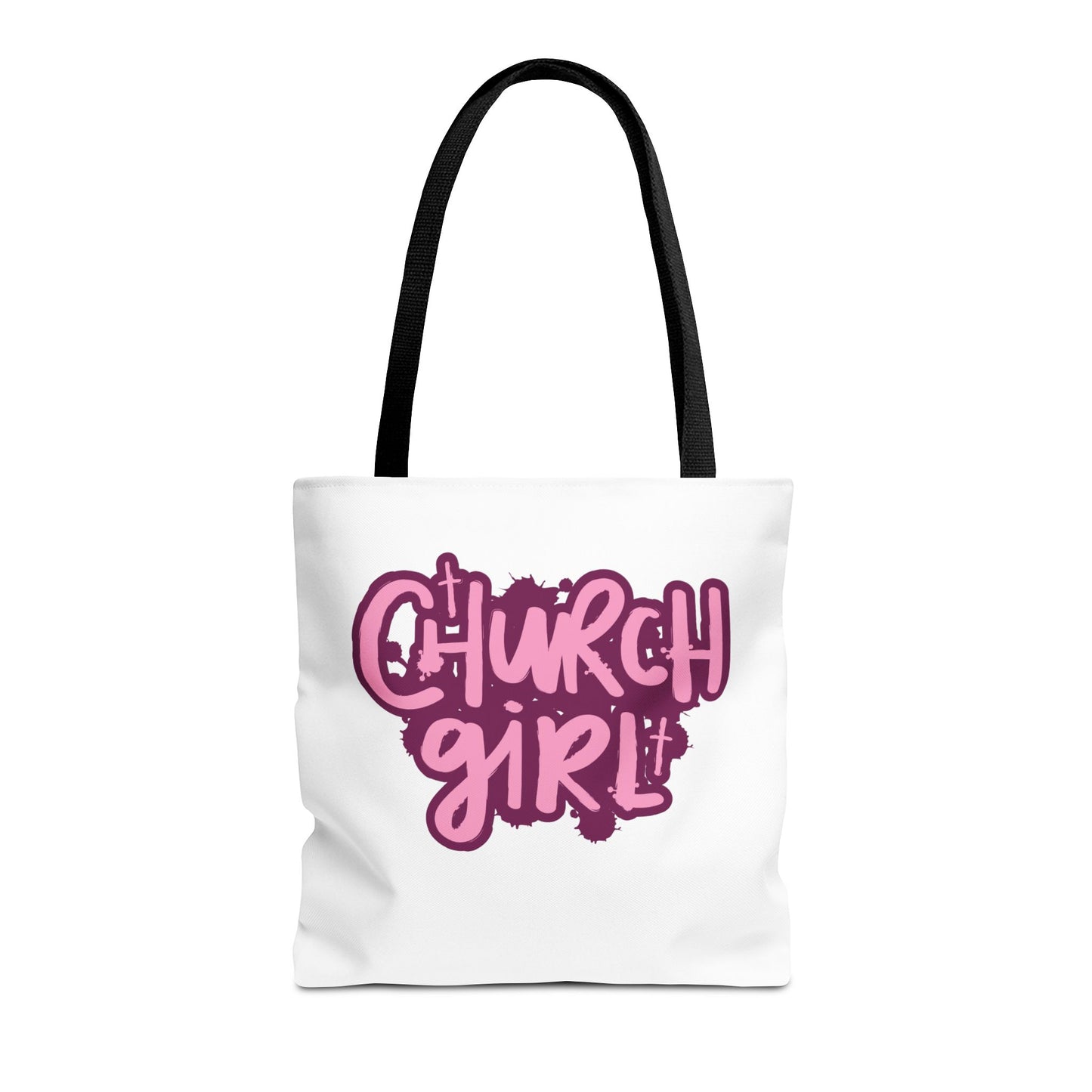 Church Girl Inspirational Christian Tote Bag