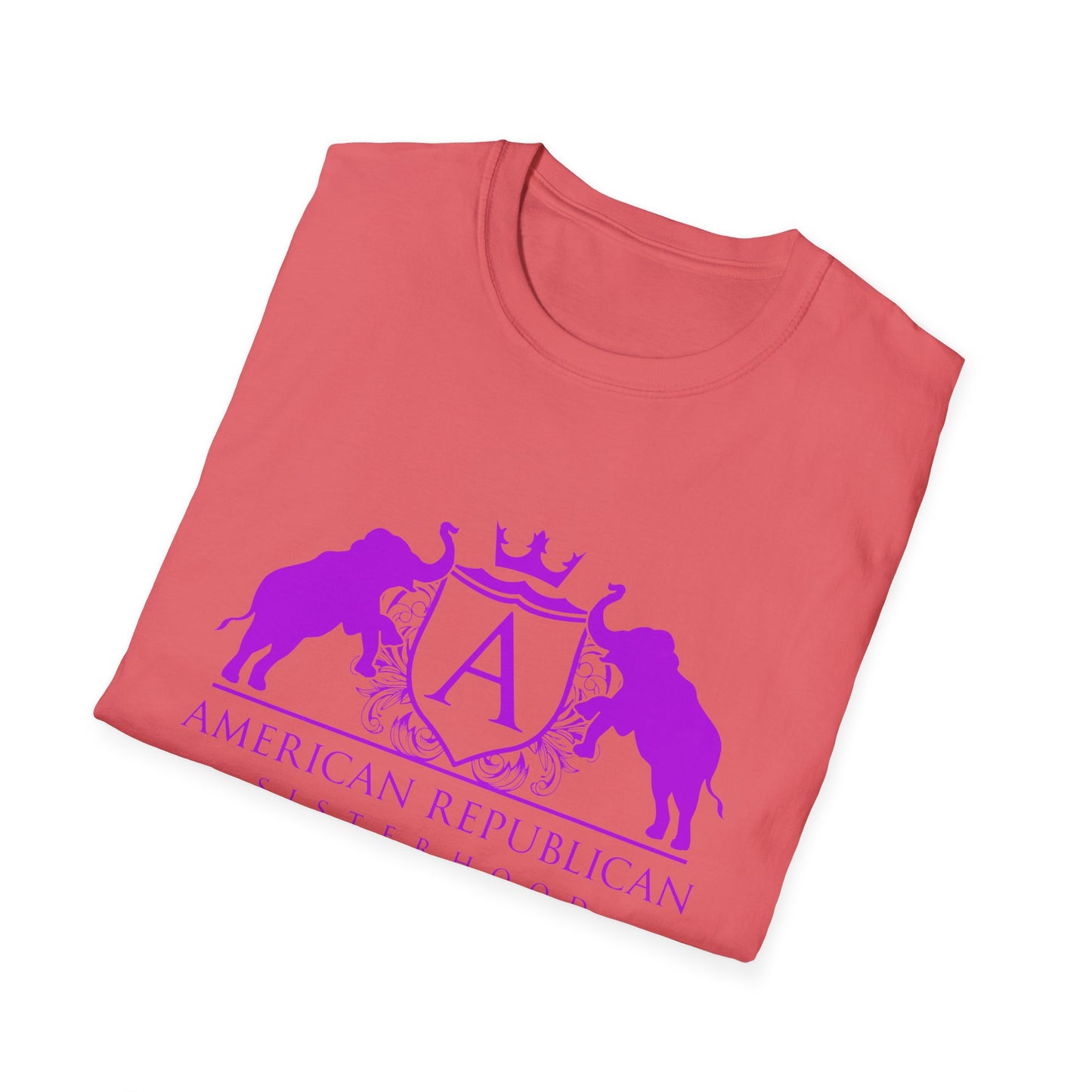 ARS Logo Womens Relaxed/Plus Tshirt (ARS - Hot Pink Logo)
