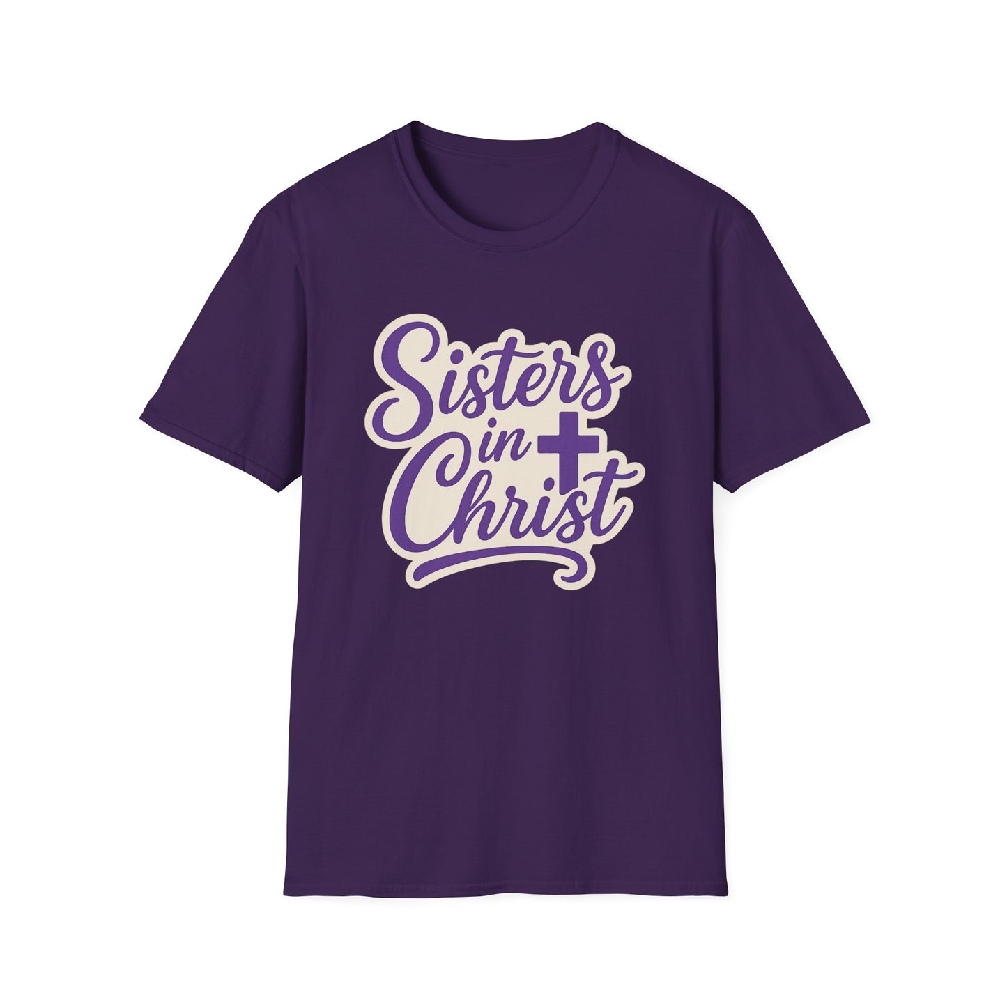 Sisters in Christ Christian Women's Relaxed Softstyle Tshirt