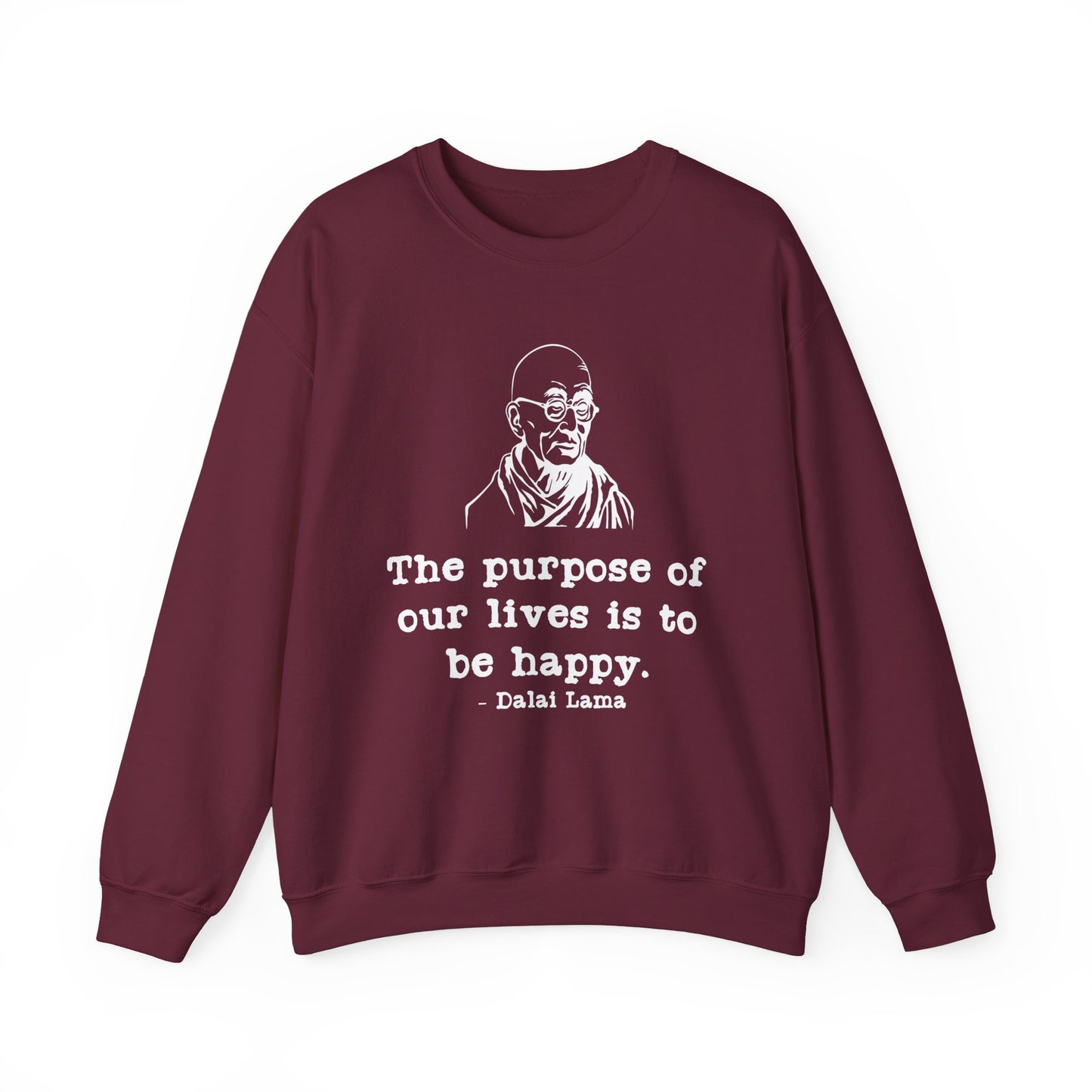 Purpose of Life Womens Relaxed Sweatshirt (IW White Logo) - Sweet Baby Jeez Teez