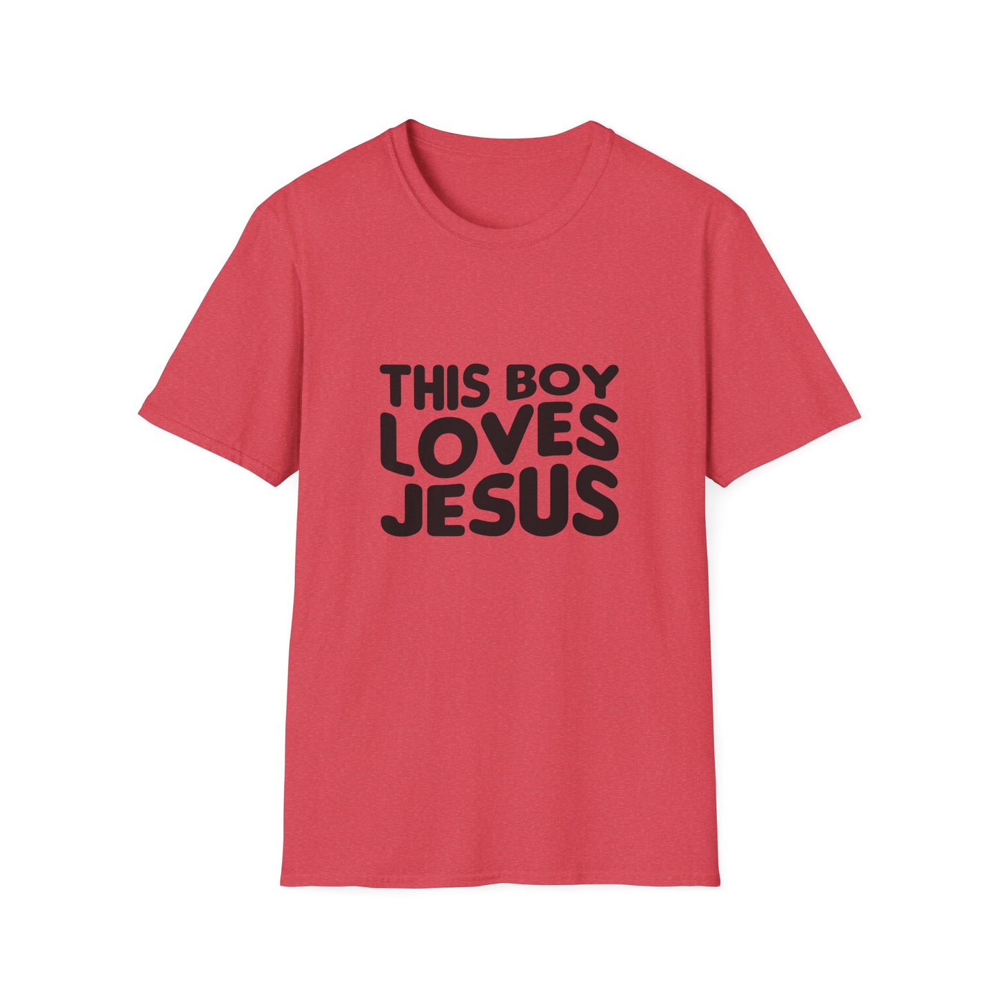 This Boy Loves Jesus Men's Tshirt - Sweet Baby Jeez Teez