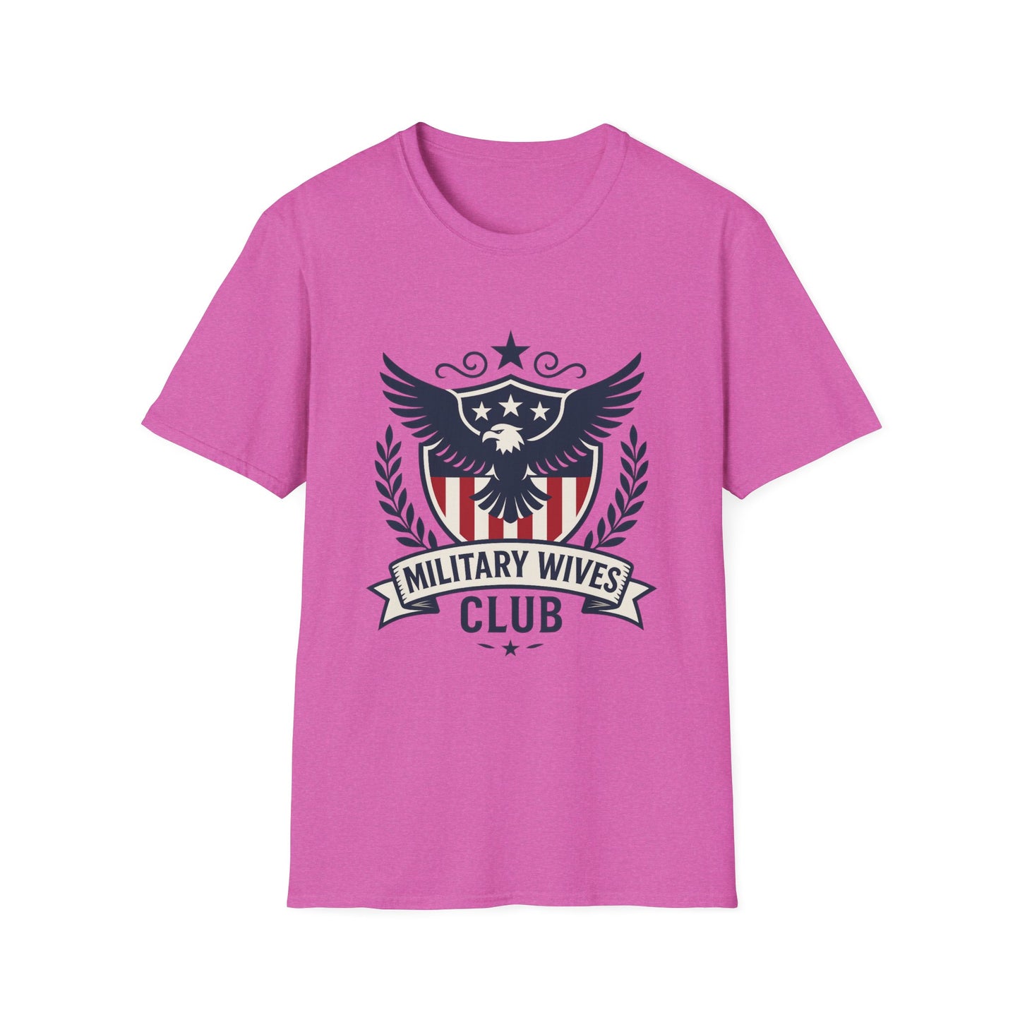 Military Wives Club Women's Relaxed Tshirt (Crest Logo)