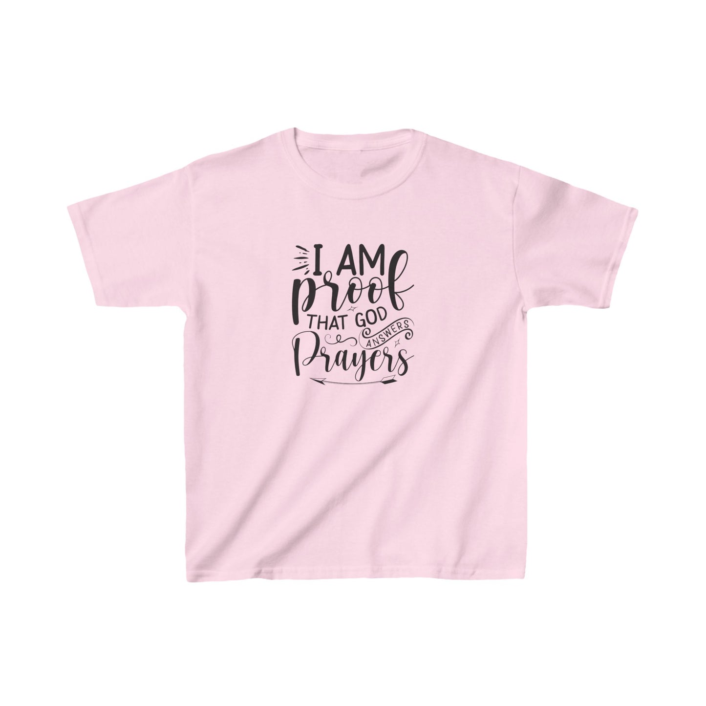 I Am Proof Kid's Unisex Tshirt (Black Logo) - Sweet Baby Jeez Teez