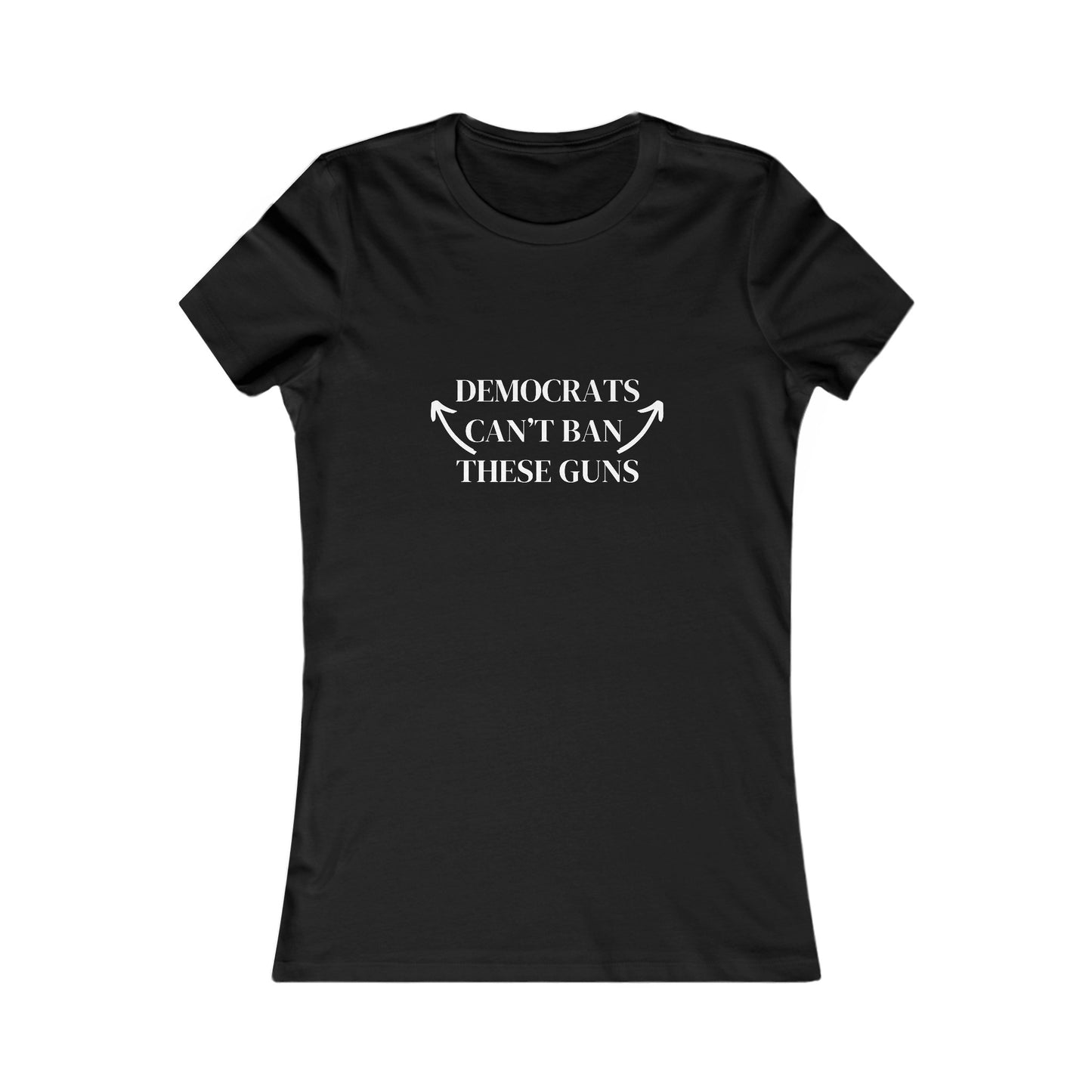 Can't Ban These Women's Fitted Tshirt (White Logo) - Sweet Baby Jeez Teez