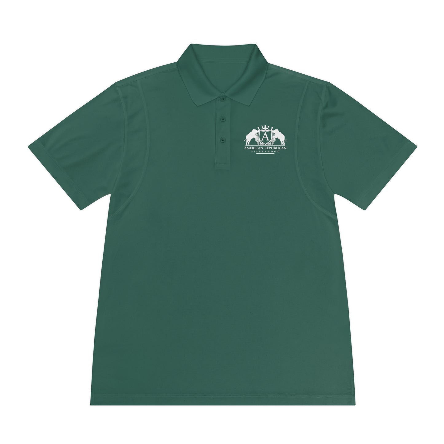ARS Logo Women's Relaxed/Plus Polo Shirt (White Logo) - Sweet Baby Jeez Teez