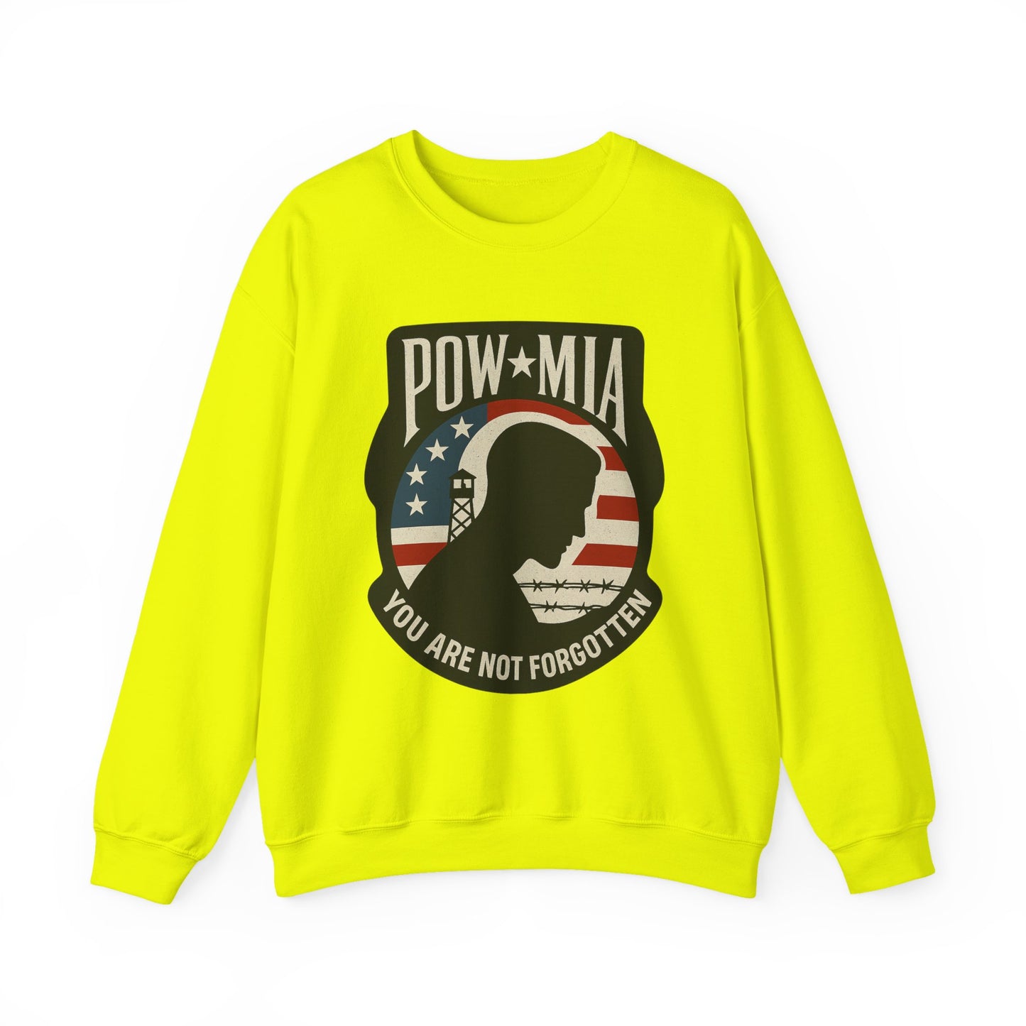 "POW-MIA You are not Forgotten" Military Tribute Unisex Sweatshirt