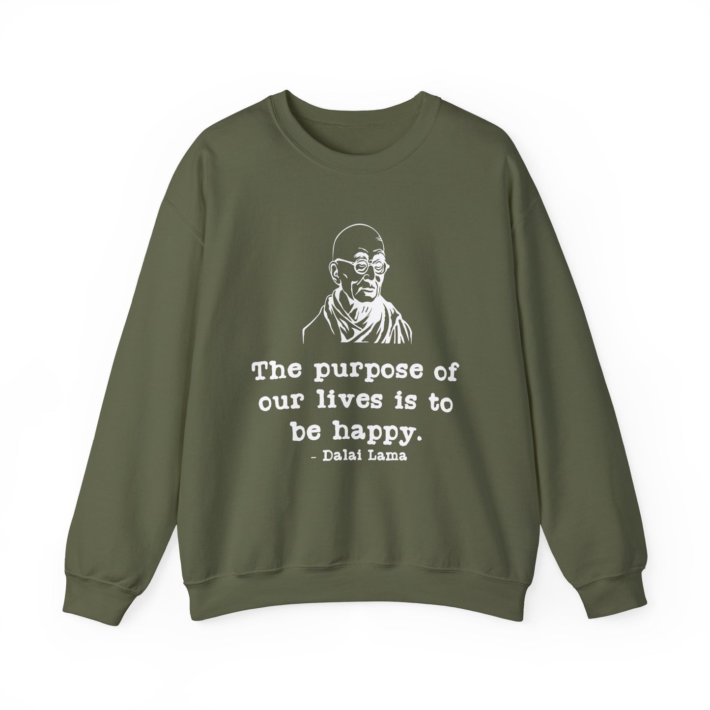Purpose of Life Womens Relaxed Sweatshirt (IW White Logo) - Sweet Baby Jeez Teez