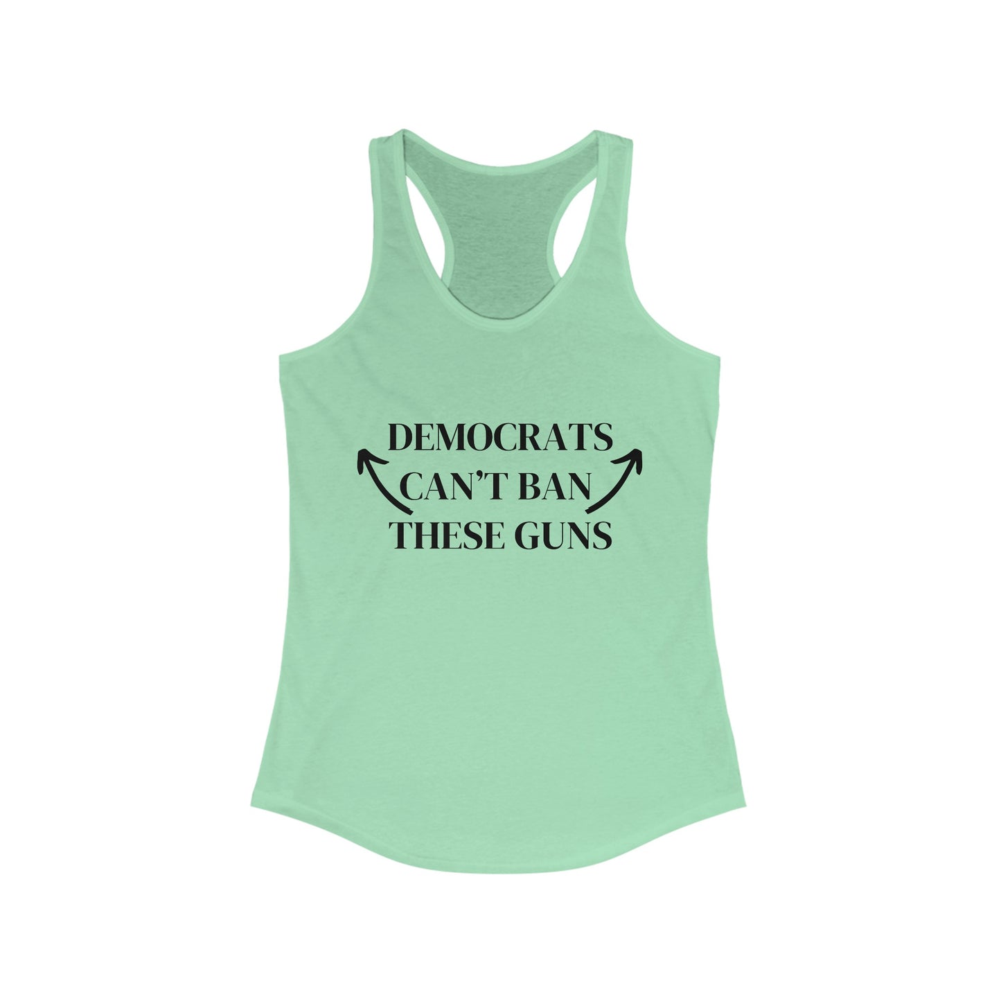 Can't Ban These Women's Racerback Tank (Black Logo) - Sweet Baby Jeez Teez
