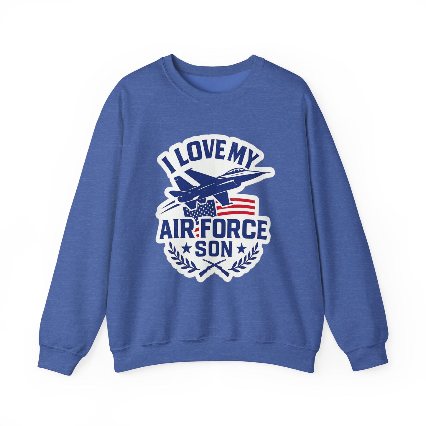 "I Love My Air Force Son" Military Patriotic Air Force Parents Sweatshirt