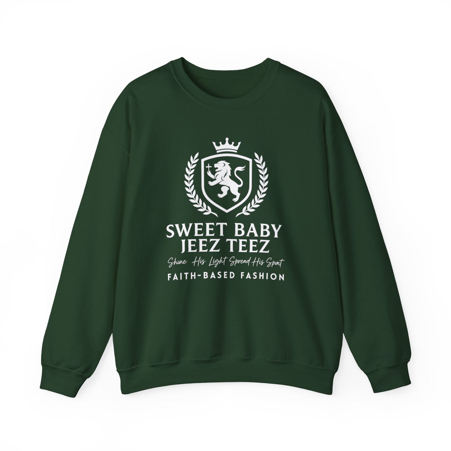 Sweet Baby Jeez Teez Faith-Based Fashion Sweatshirt