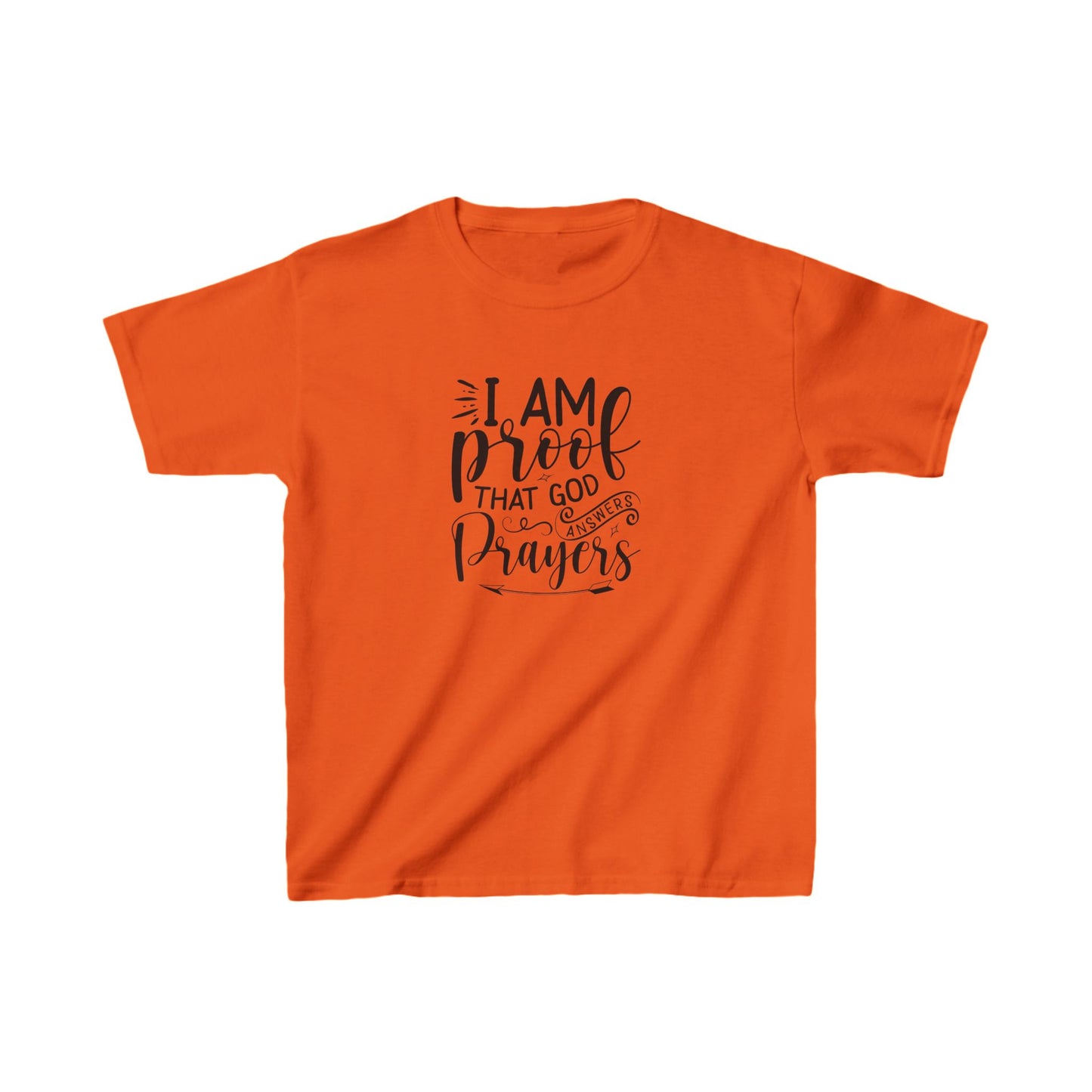 I Am Proof Kid's Unisex Tshirt (Black Logo) - Sweet Baby Jeez Teez
