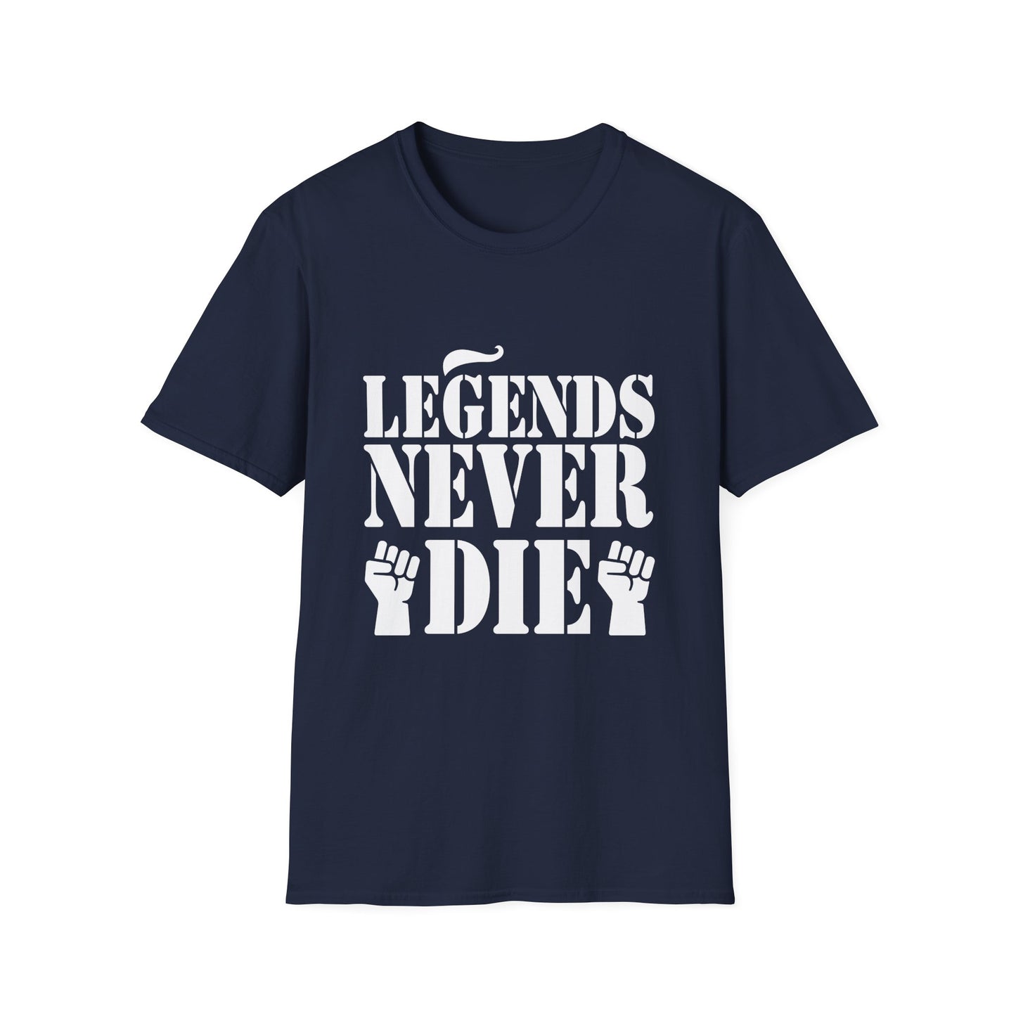 Legends Men's Tshirt (White Logo) - Sweet Baby Jeez Teez