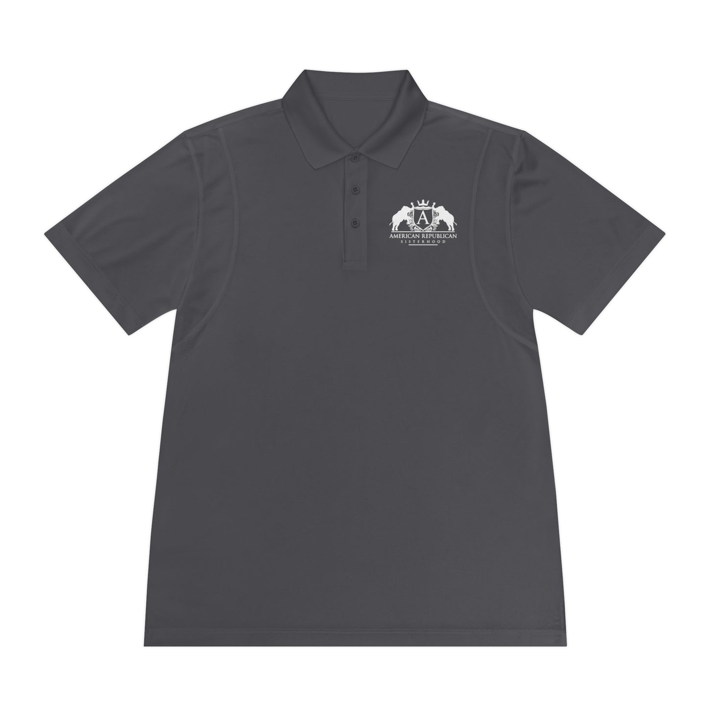 ARS Logo Women's Relaxed/Plus Polo Shirt (White Logo) - Sweet Baby Jeez Teez