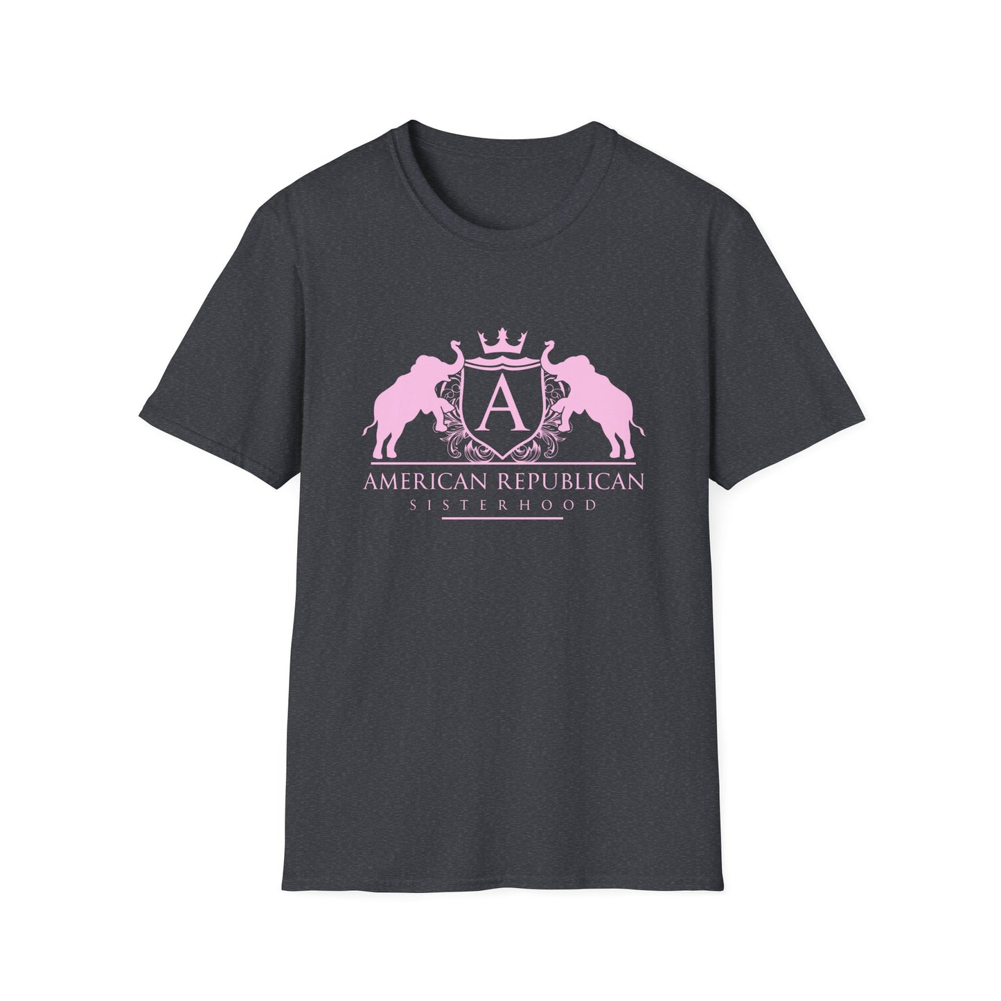 ARS Logo Women's Relaxed/Plus Tshirt (ARS - Baby Pink Logo)