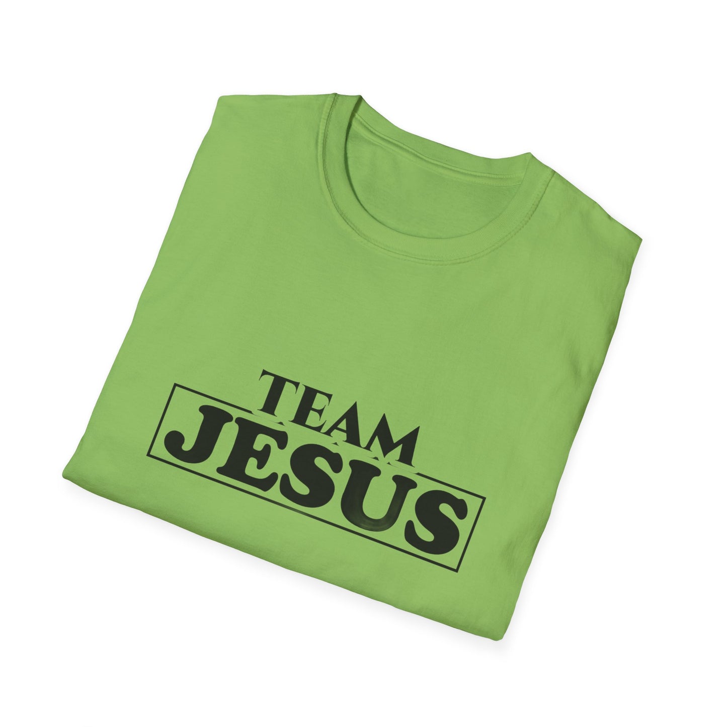 Team Jesus Men's Tshirt (Black Logo) - Sweet Baby Jeez Teez