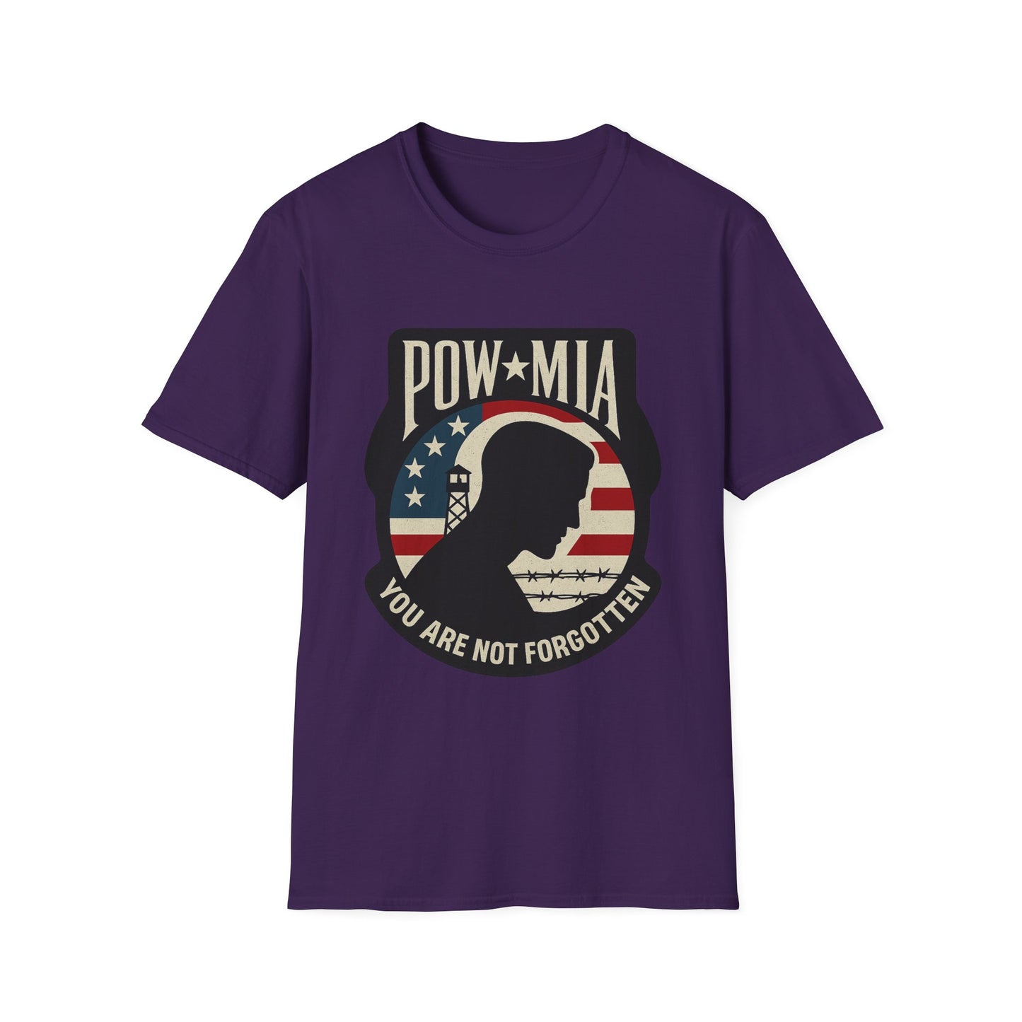 "POW-MIA You are not Forgotten" Military Tribute Unisex T-Shirt