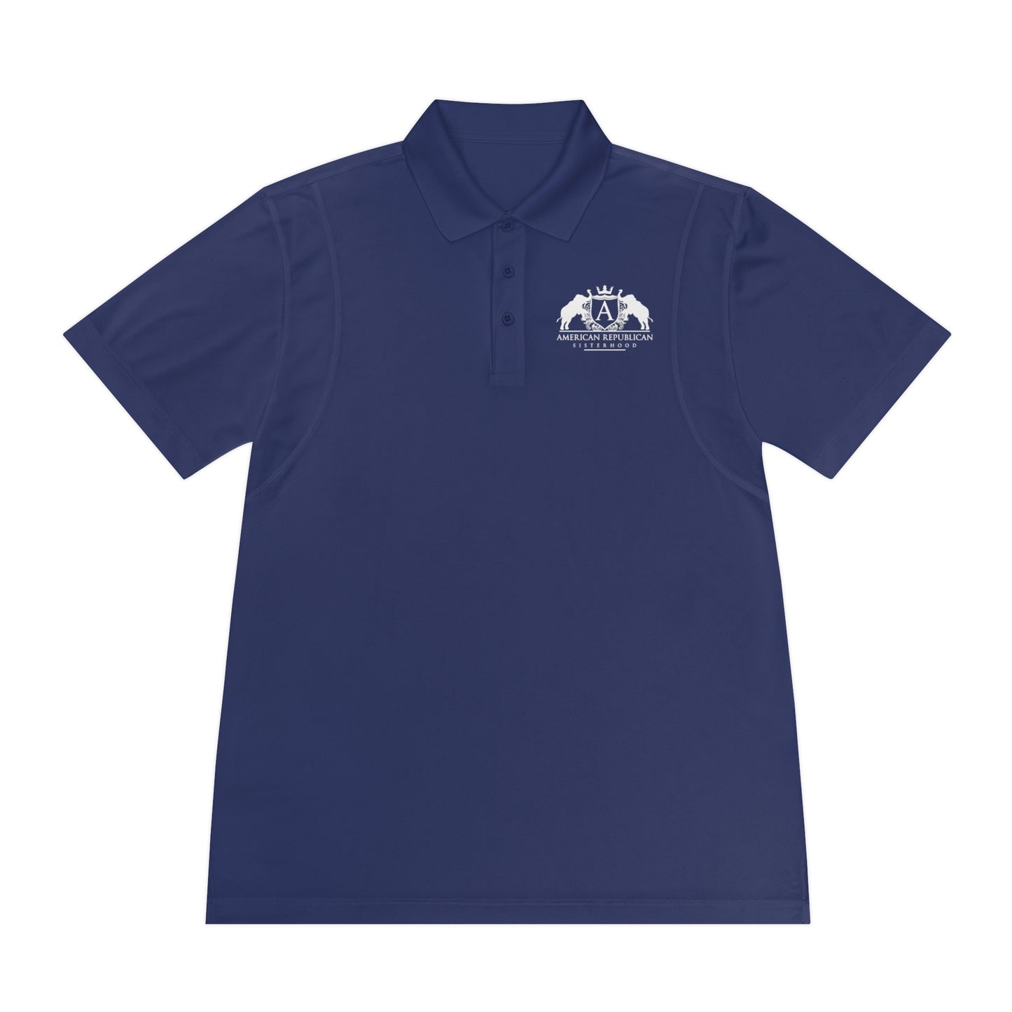 ARS Logo Women's Relaxed/Plus Polo Shirt (White Logo) - Sweet Baby Jeez Teez
