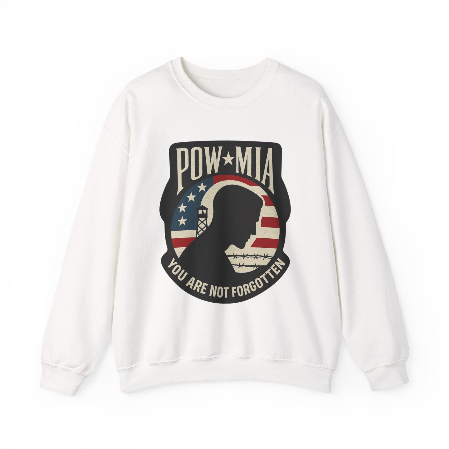 "POW-MIA You are not Forgotten" Military Tribute Unisex Sweatshirt