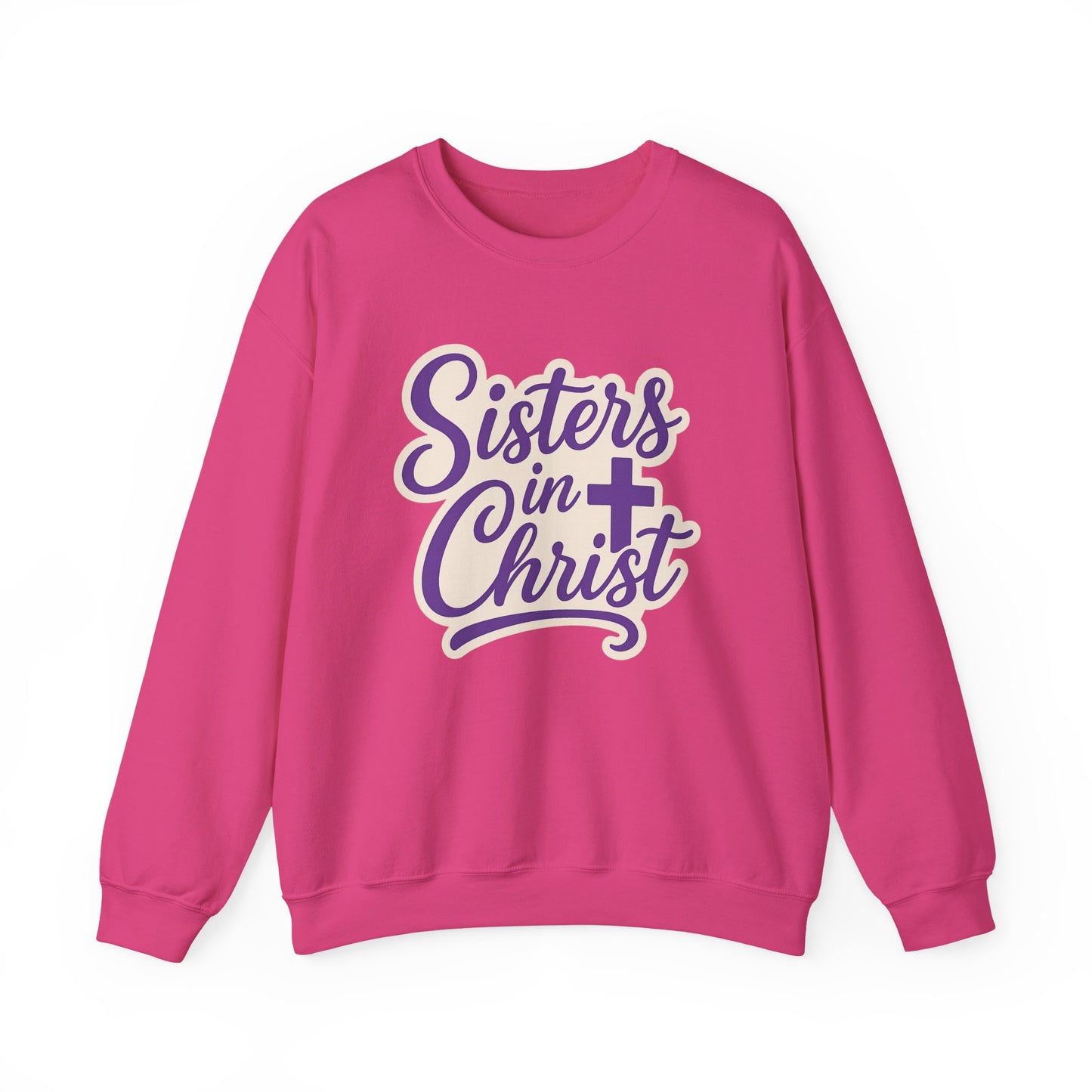 Sisters in Christ Christian Women's Inspirational Sweatshirt