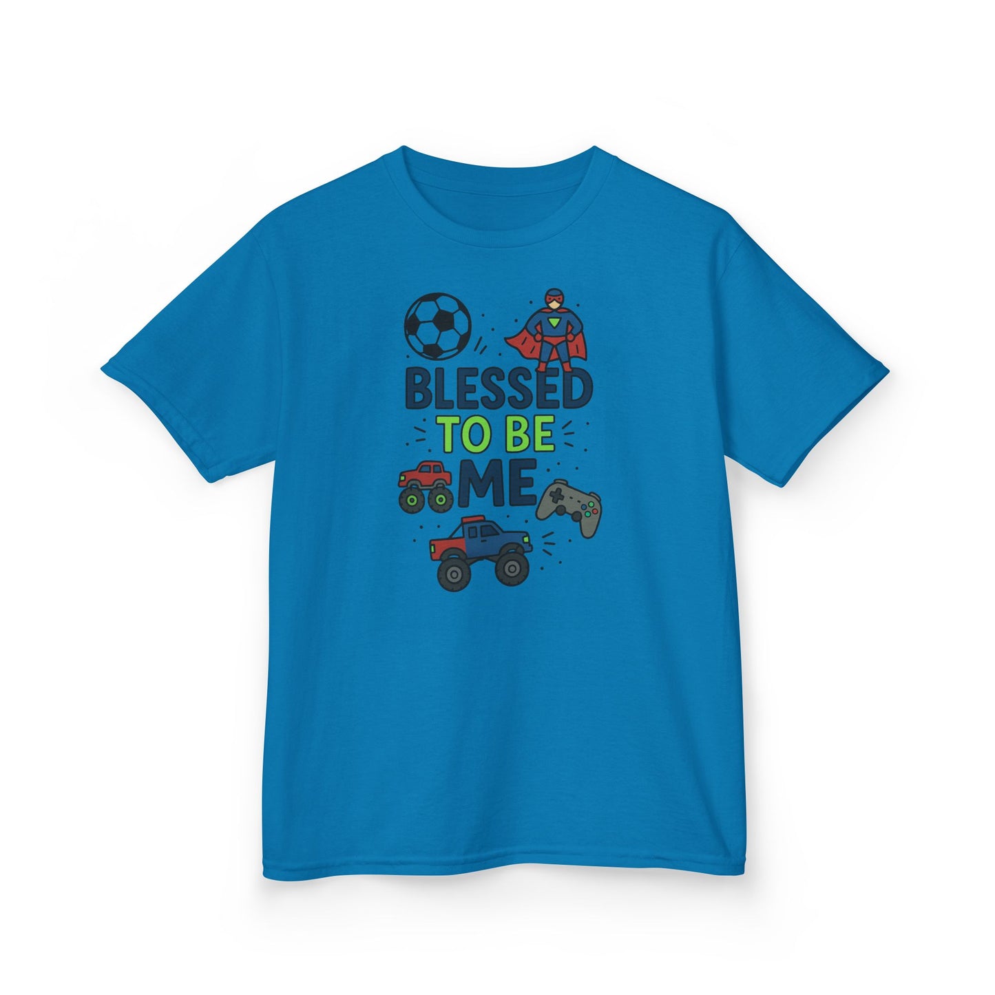 "Blessed to Be Me" Christian Boys Tshirt (Truck Logo)