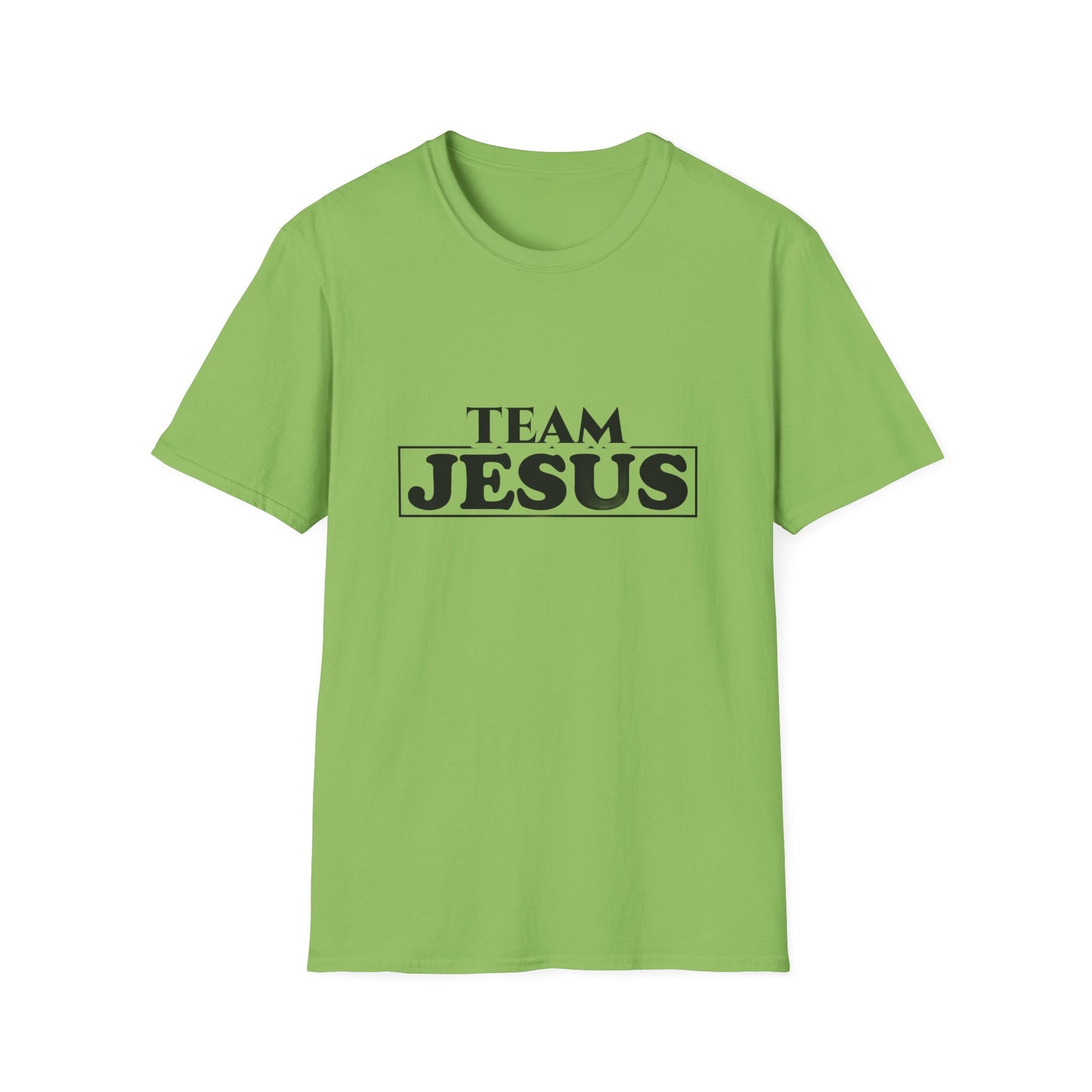 Team Jesus Men's Tshirt (Black Logo) - Sweet Baby Jeez Teez