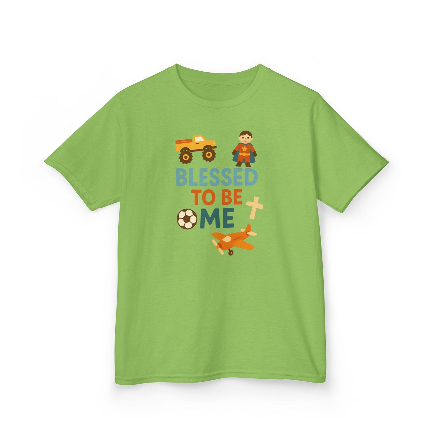 "Blessed to Be Me" Christian Boys Tshirt (Airplane Logo)