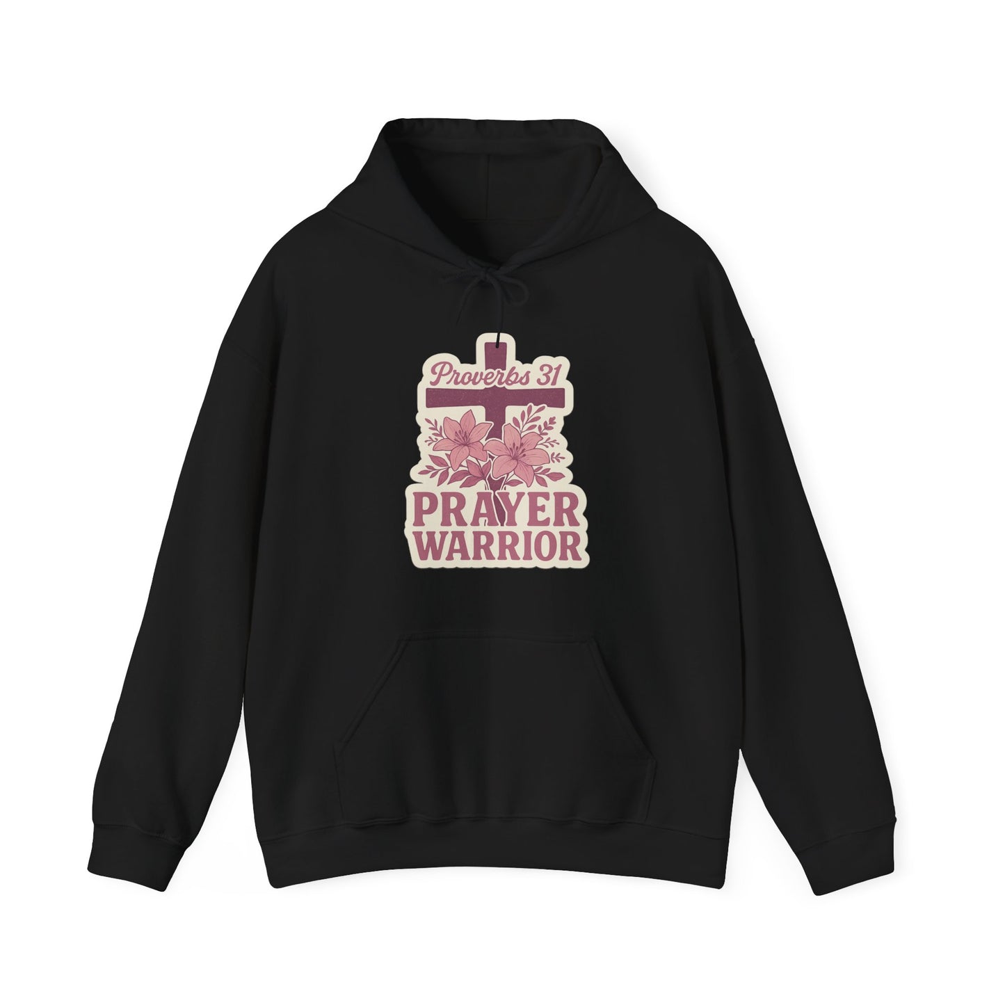 "Proverbs 31 Prayer Warrior" Christian Women's Inspirational Hoodie Sweatshirt