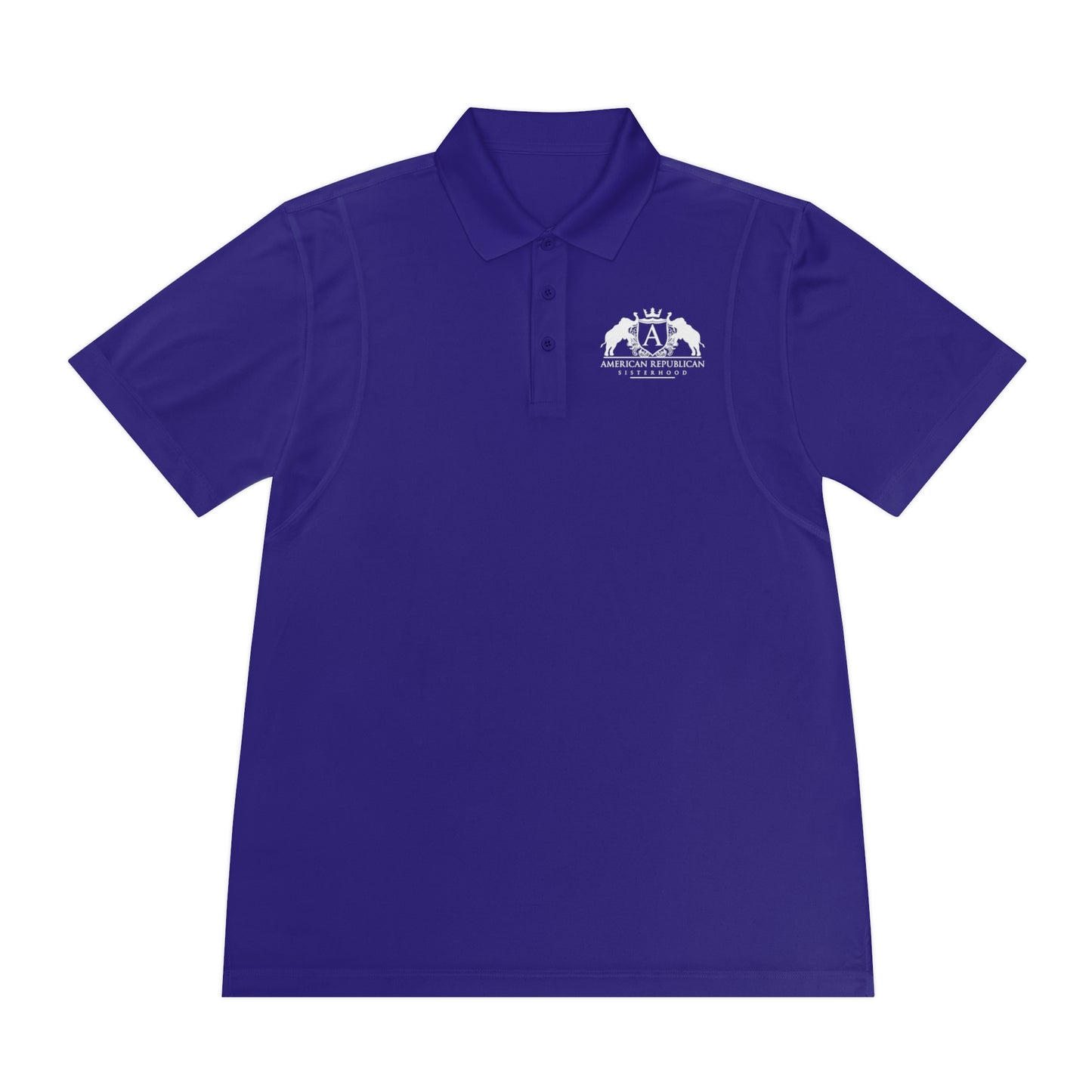 ARS Logo Women's Relaxed/Plus Polo Shirt (White Logo) - Sweet Baby Jeez Teez