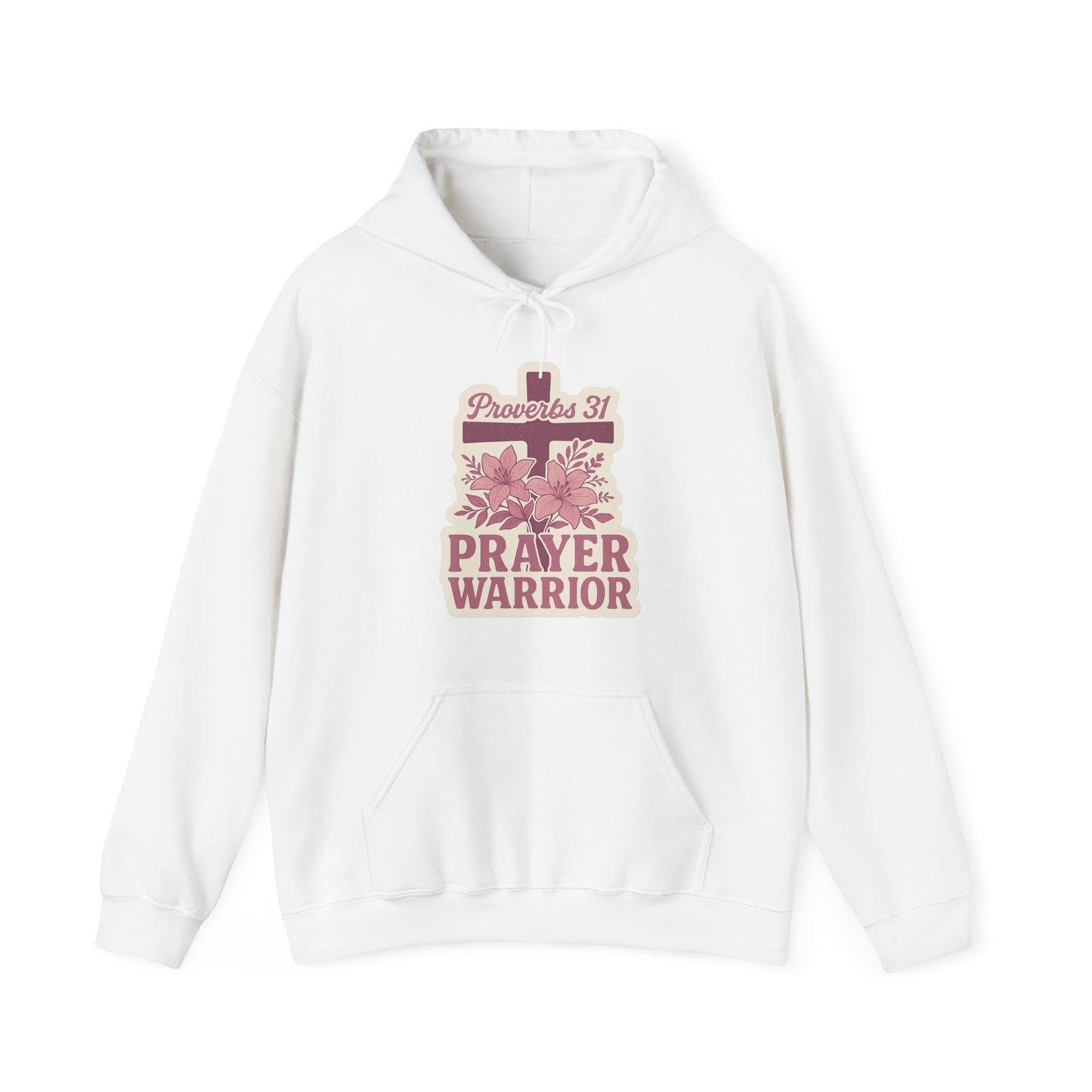 "Proverbs 31 Prayer Warrior" Christian Women's Inspirational Hoodie Sweatshirt