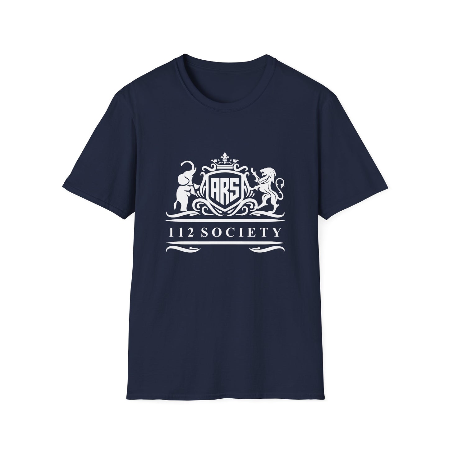 ARS 112 Society Men's Tshirt (White Logo) - Sweet Baby Jeez Teez