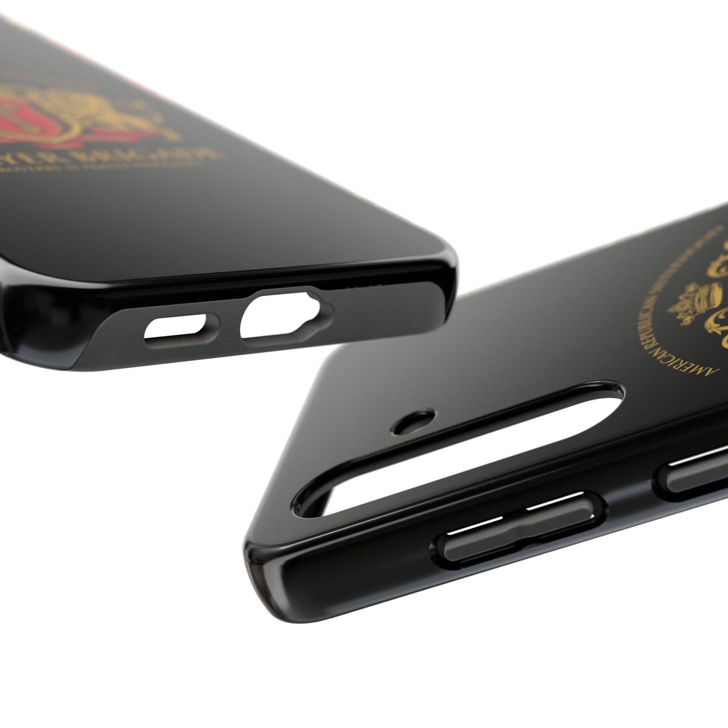 ARS Prayer Brigade Tough Phone Case (Black with Gold/Red Logo)
