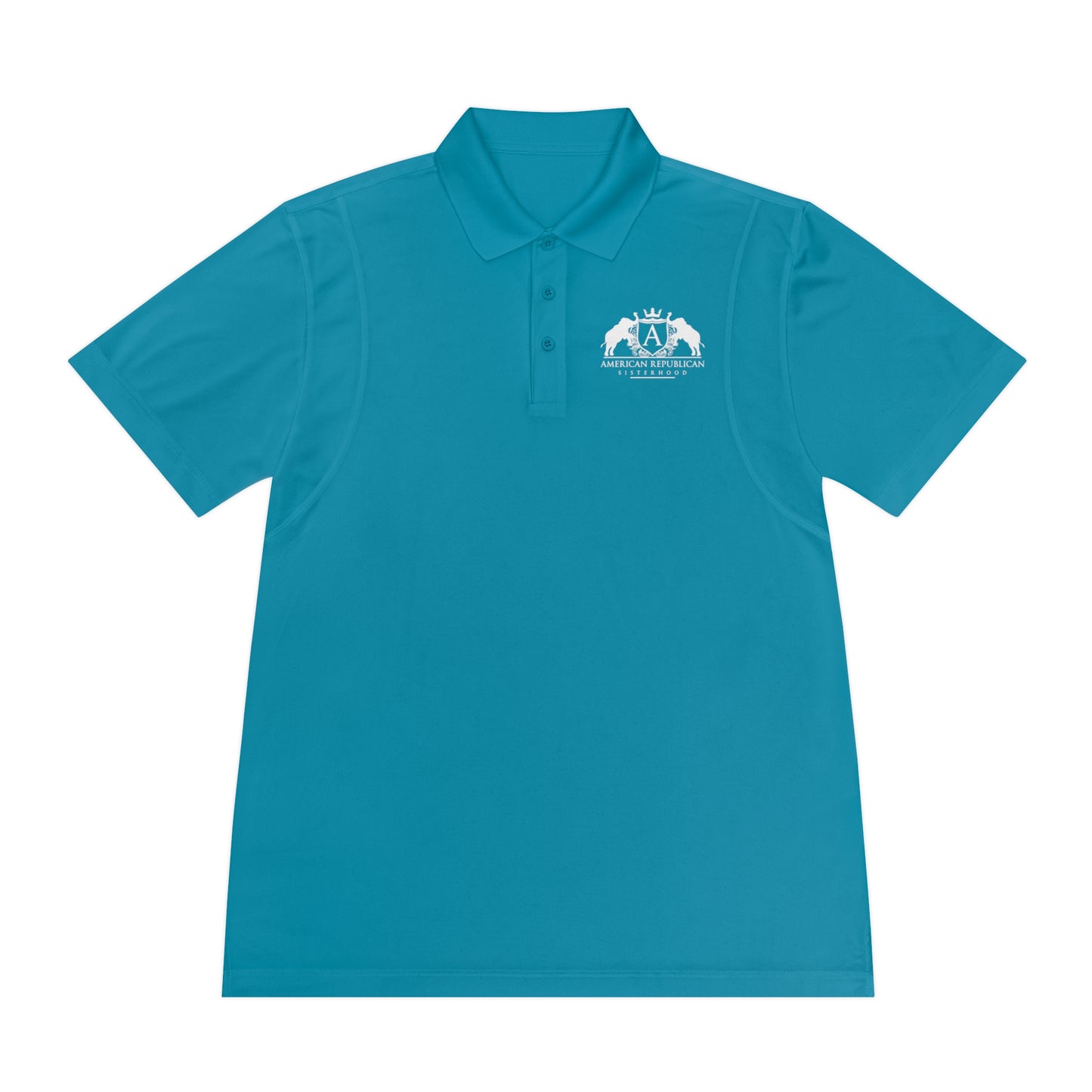 ARS Logo Women's Relaxed/Plus Polo Shirt (White Logo) - Sweet Baby Jeez Teez
