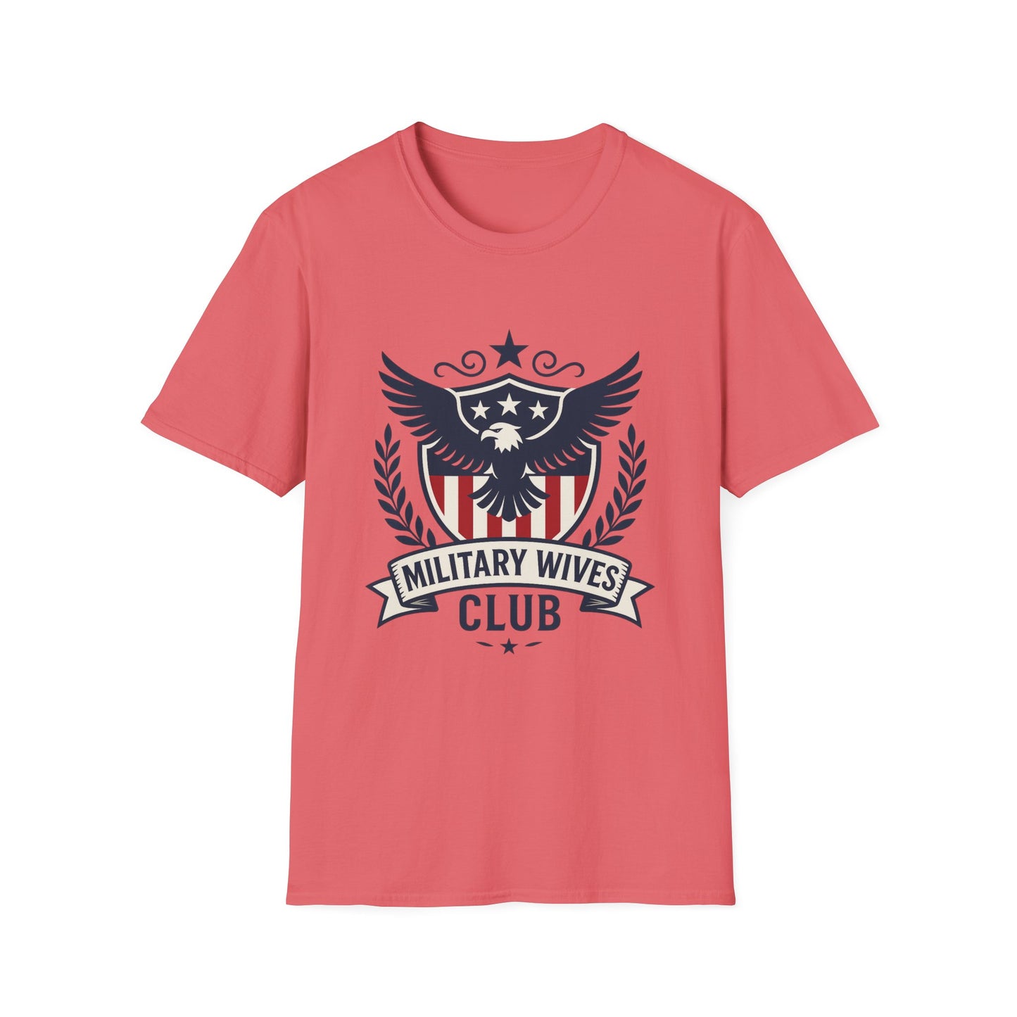 Military Wives Club Women's Relaxed Tshirt (Crest Logo)