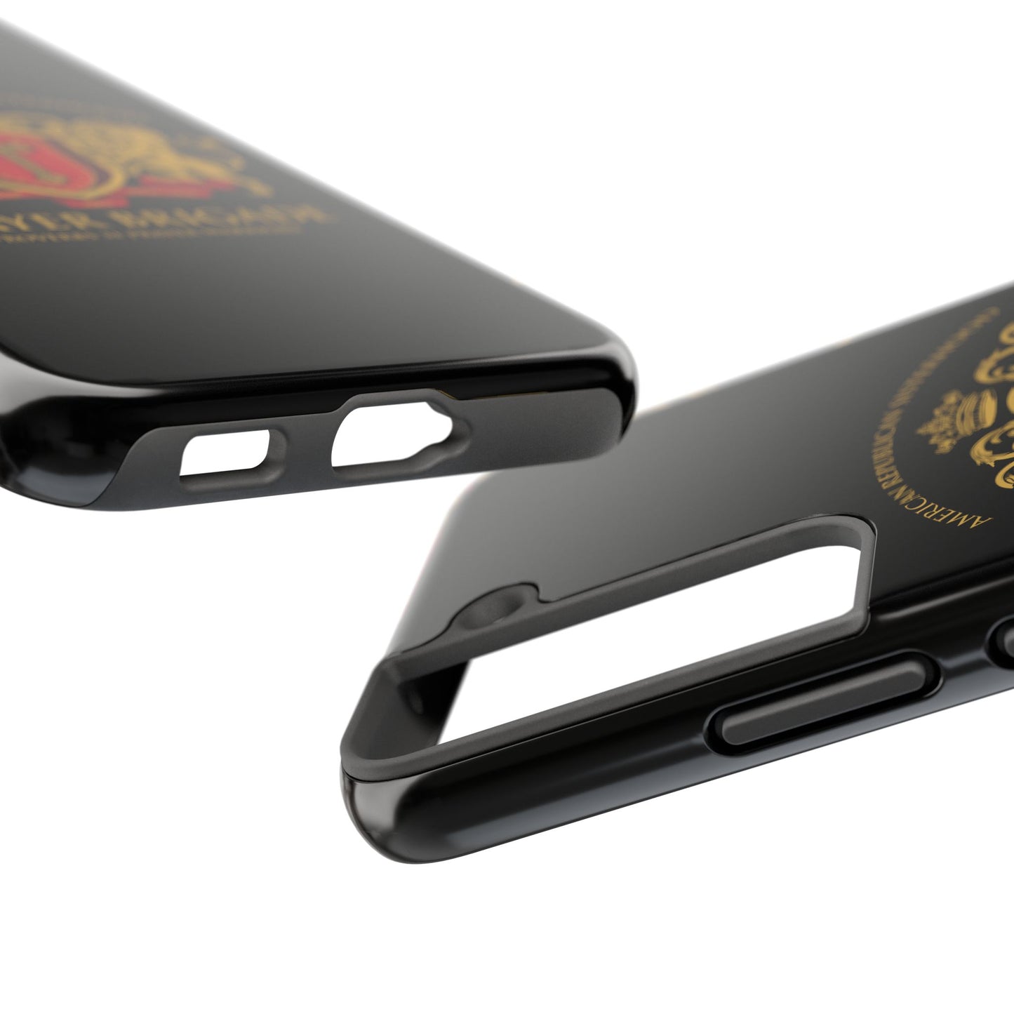 ARS Prayer Brigade Tough Phone Case (Black with Gold/Red Logo)
