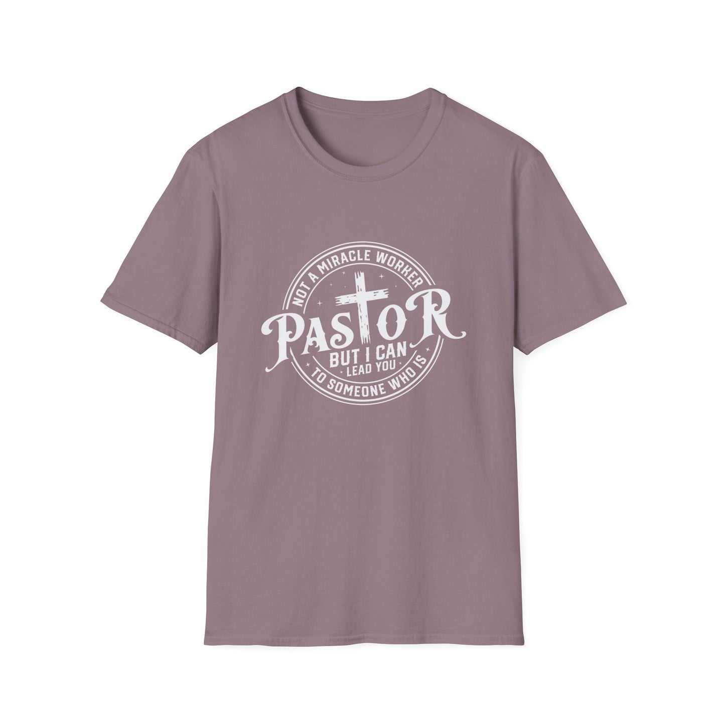 Pastor Women's Relaxed/Plus Tshirt (White Logo) - Sweet Baby Jeez Teez