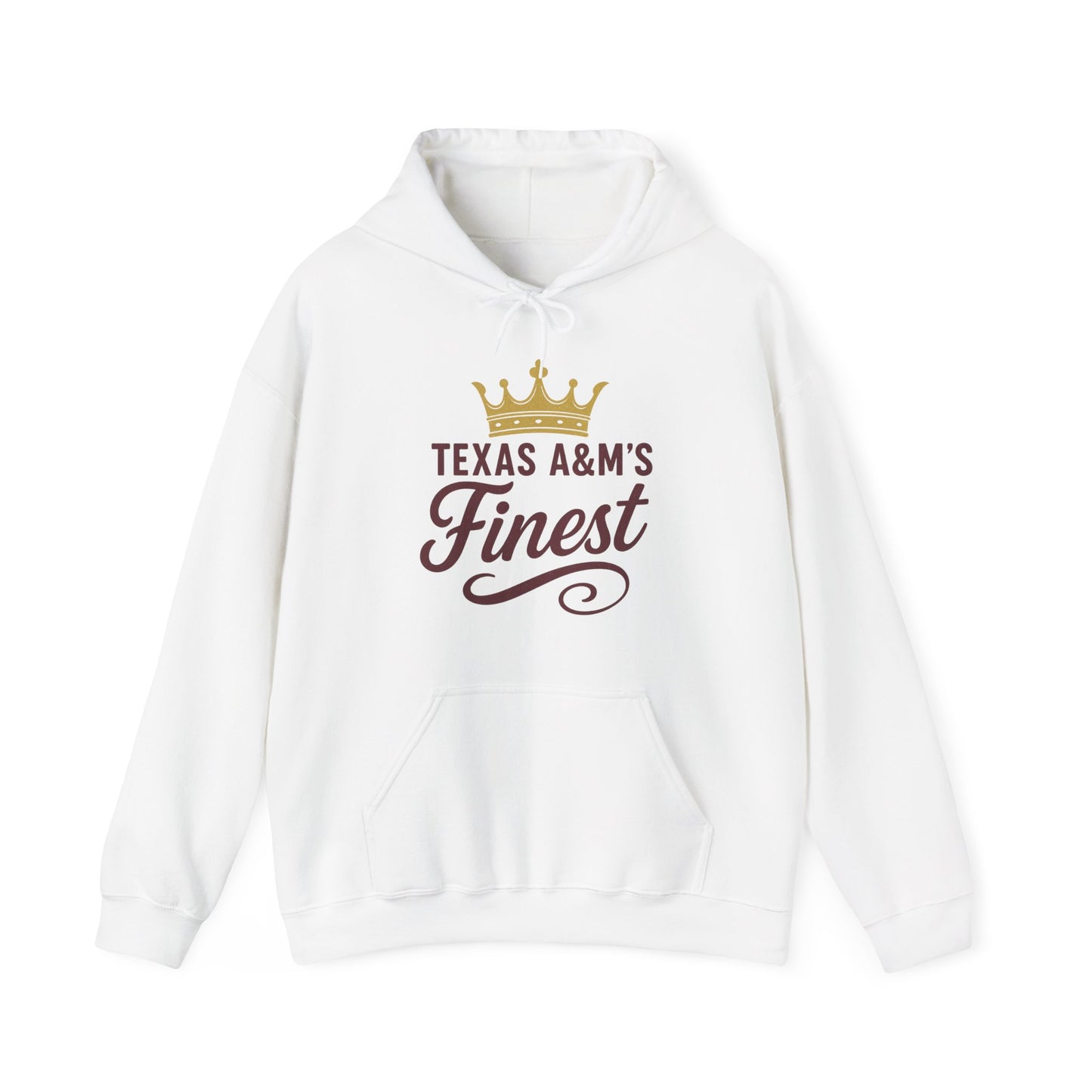 Texas A&M's Finest Unisex Heavy Blend Hoodie - Sweet Baby Jeez Teez