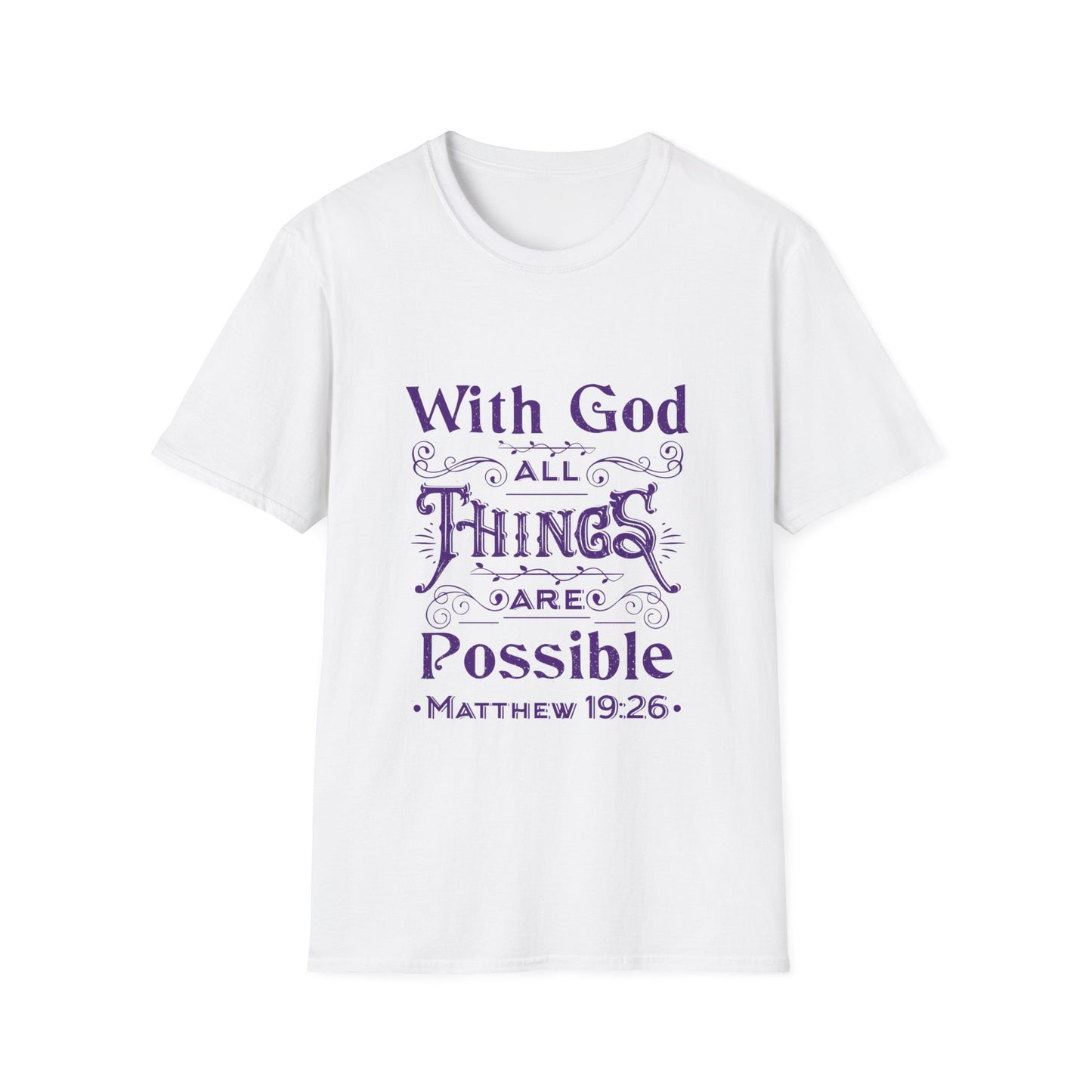 All Things Womens Relaxed/Plus Tshirt (Purple Logo) - Sweet Baby Jeez Teez
