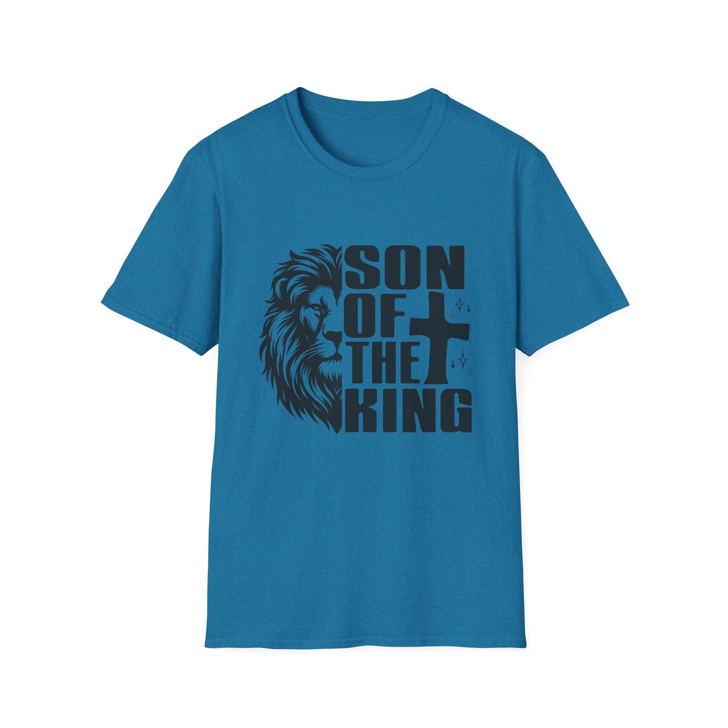 Son of the King Men's Tshirt (Black Logo) - Sweet Baby Jeez Teez