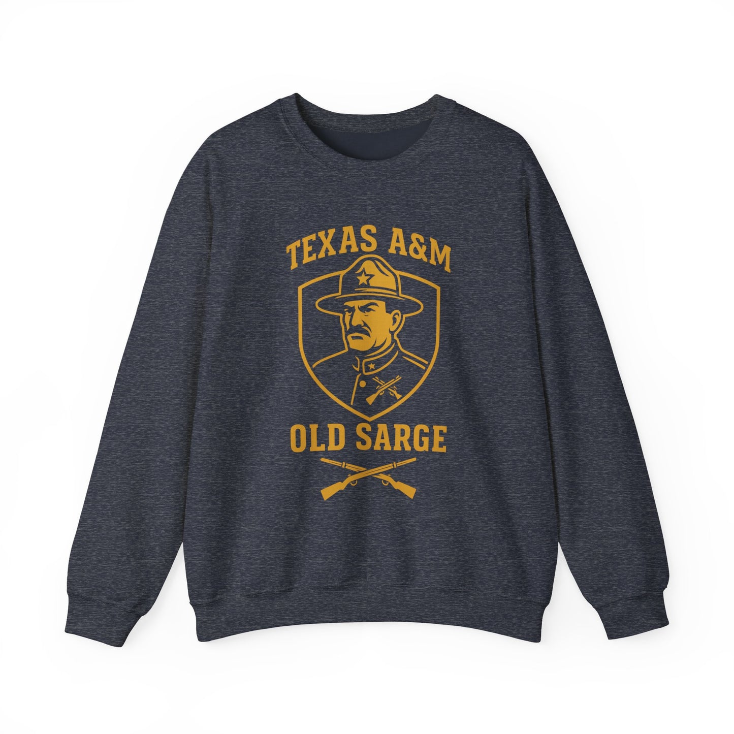 Vintage Texas A&M Old Sarge Cozy Unisex Crewneck Sweatshirt
