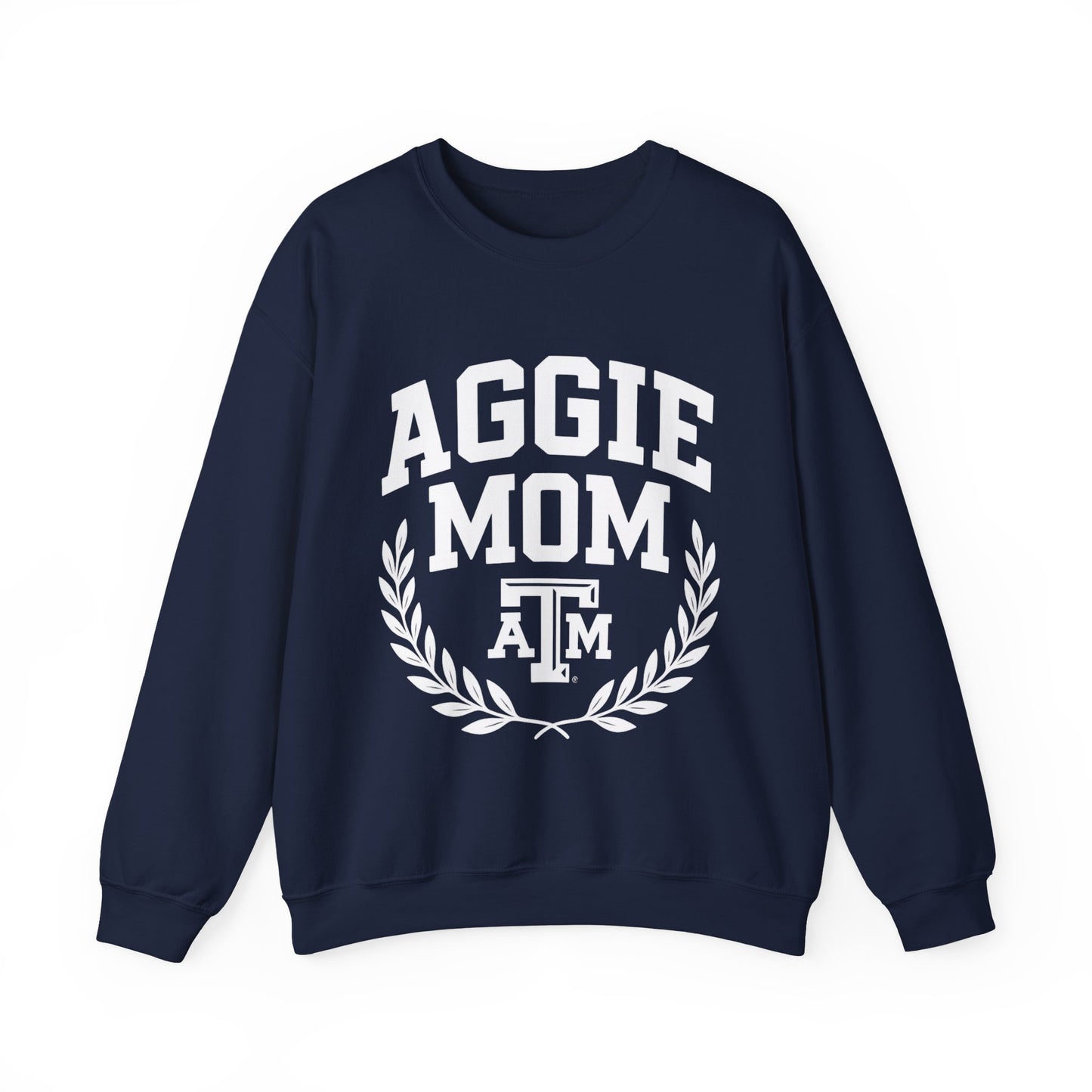 Aggie Mom Texas A&M Cozy Women's Crewneck Sweatshirt - Sweet Baby Jeez Teez