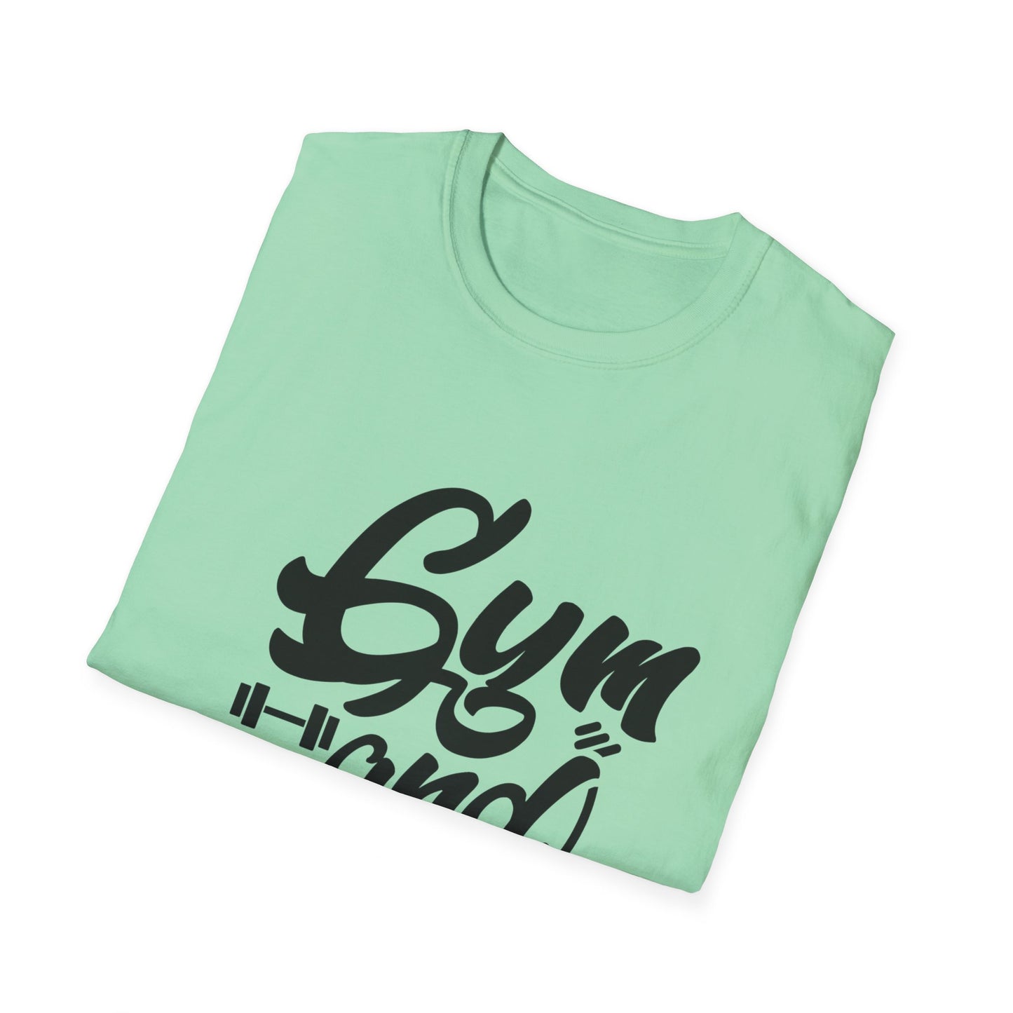 Gym and Jesus Women's Relaxed/Plus Tshirt (Black Logo) - Sweet Baby Jeez Teez