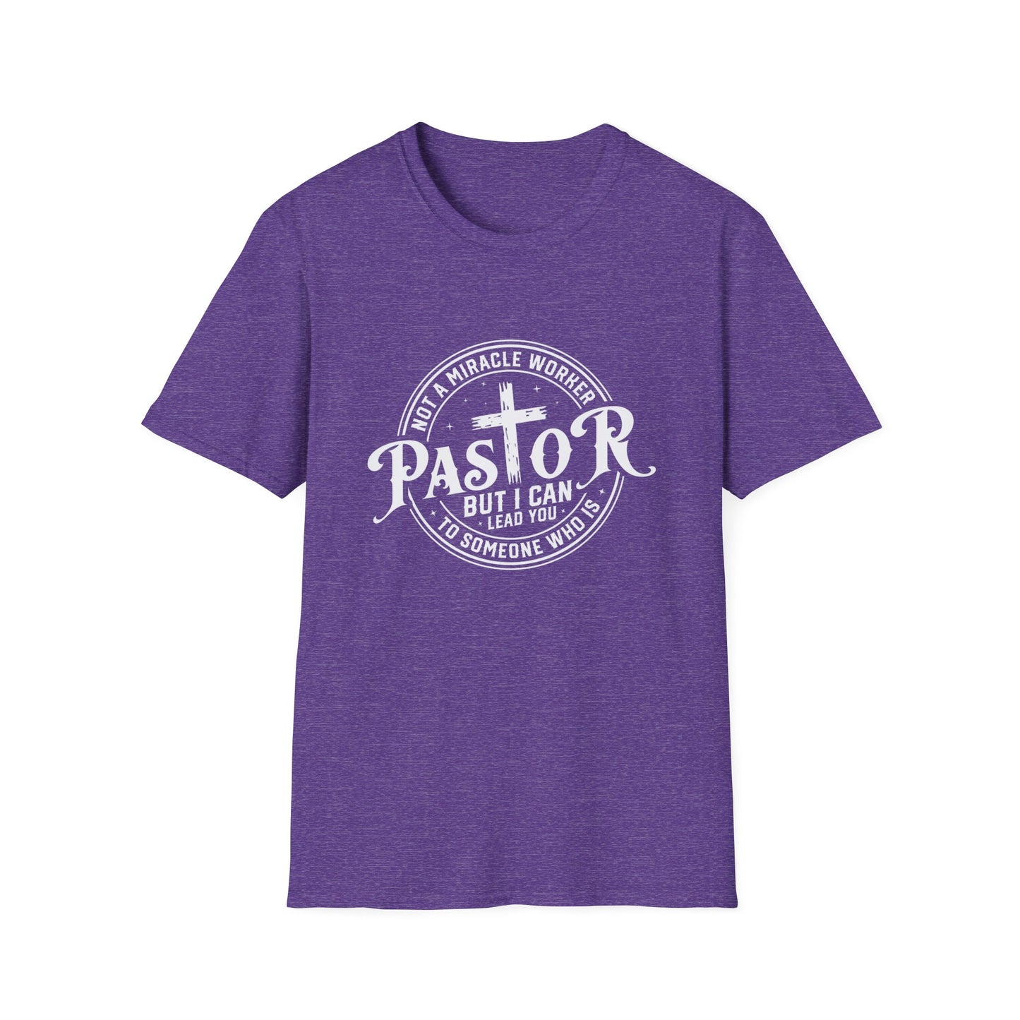 Pastor Women's Relaxed/Plus Tshirt (White Logo) - Sweet Baby Jeez Teez