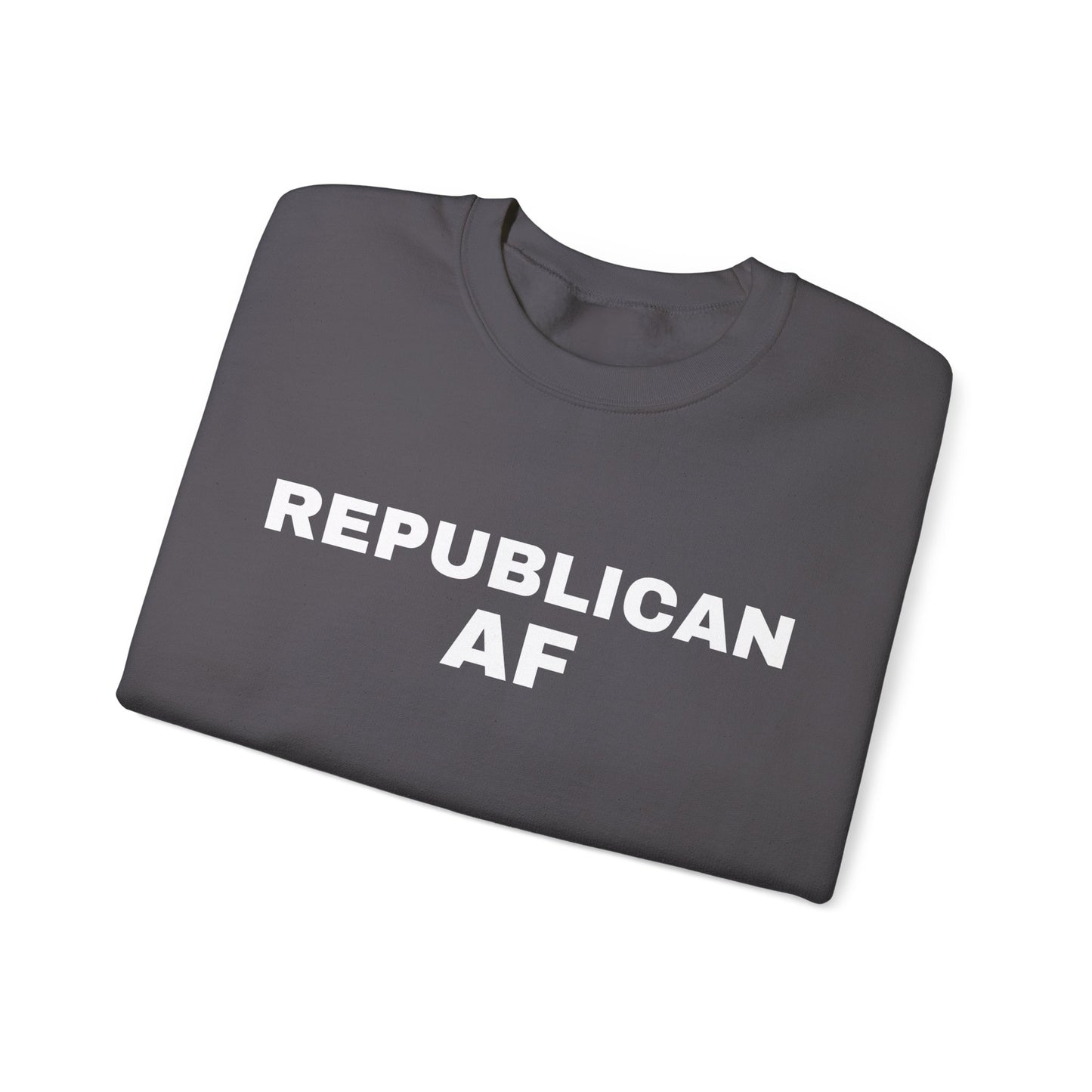 Republican AF Women's Sweatshirt (White Logo) - Sweet Baby Jeez Teez