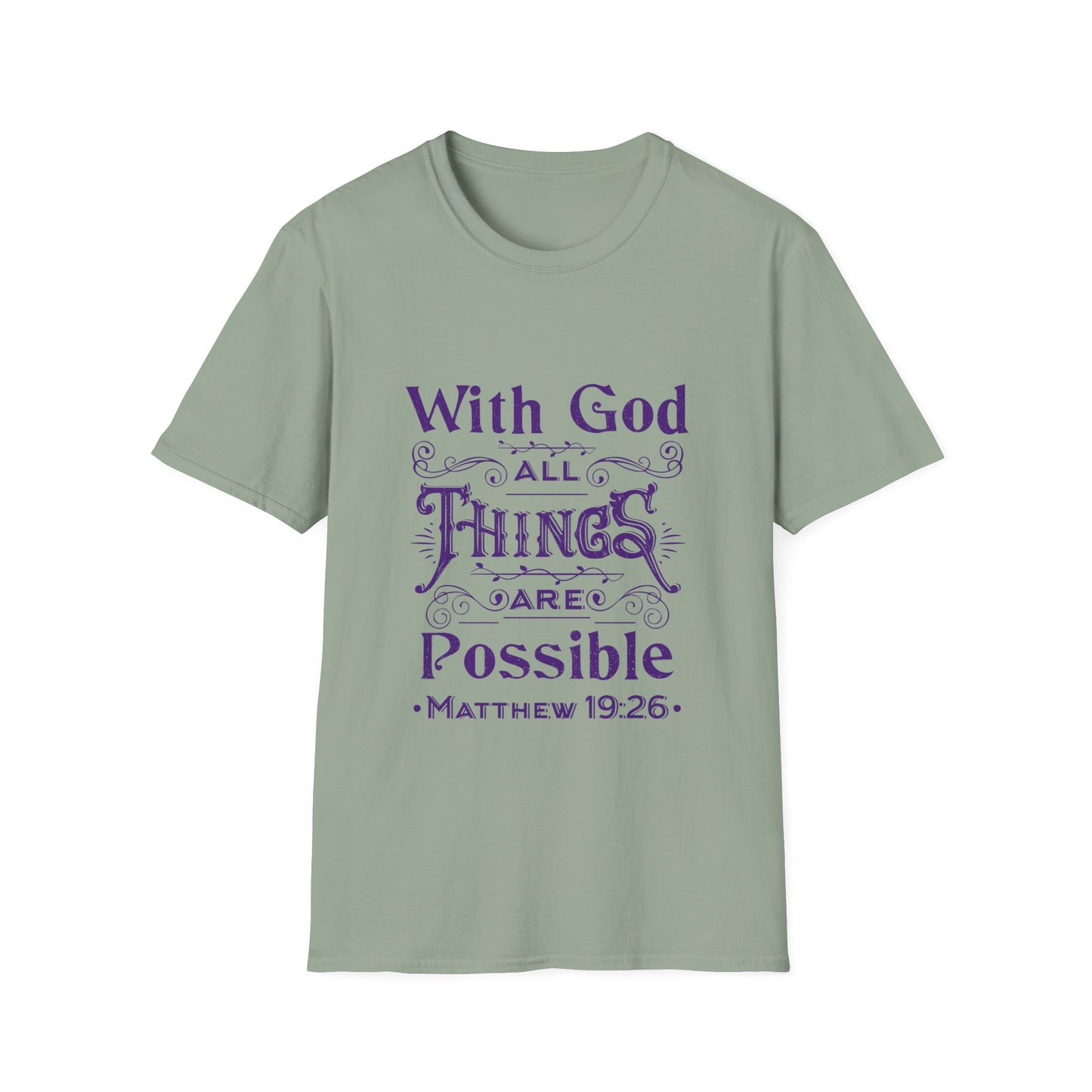All Things Womens Relaxed/Plus Tshirt (Purple Logo) - Sweet Baby Jeez Teez