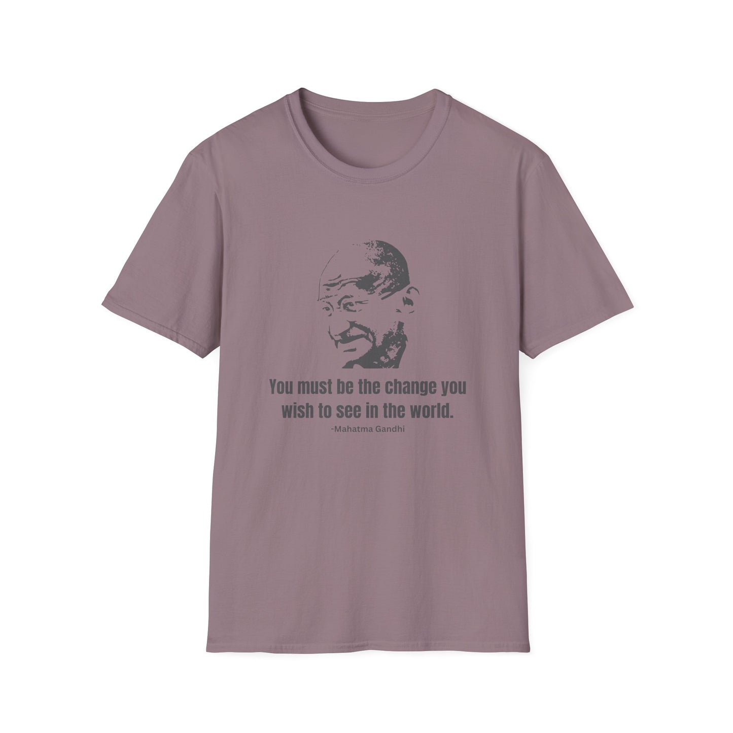 Be the Change Women's Relaxed/Plus Tshirt (IW Gray Logo) - Sweet Baby Jeez Teez