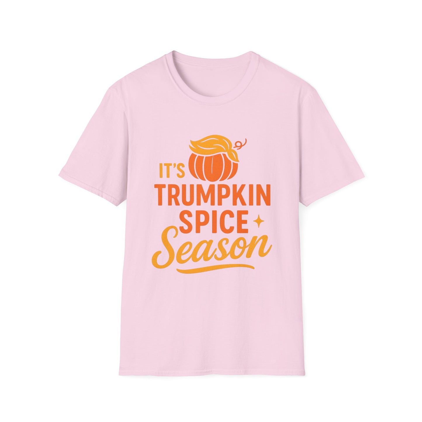 TRUMP-kin Spice Season Unisex Softstyle Tshirt - Sweet Baby Jeez Teez