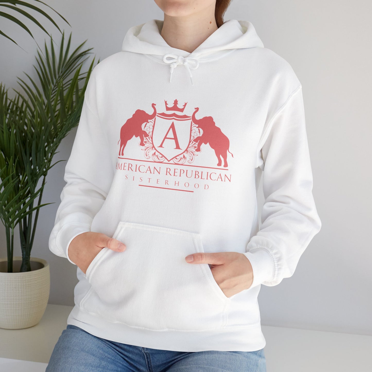 ARS Logo Women's Hoodie (ARS - Coral Logo)