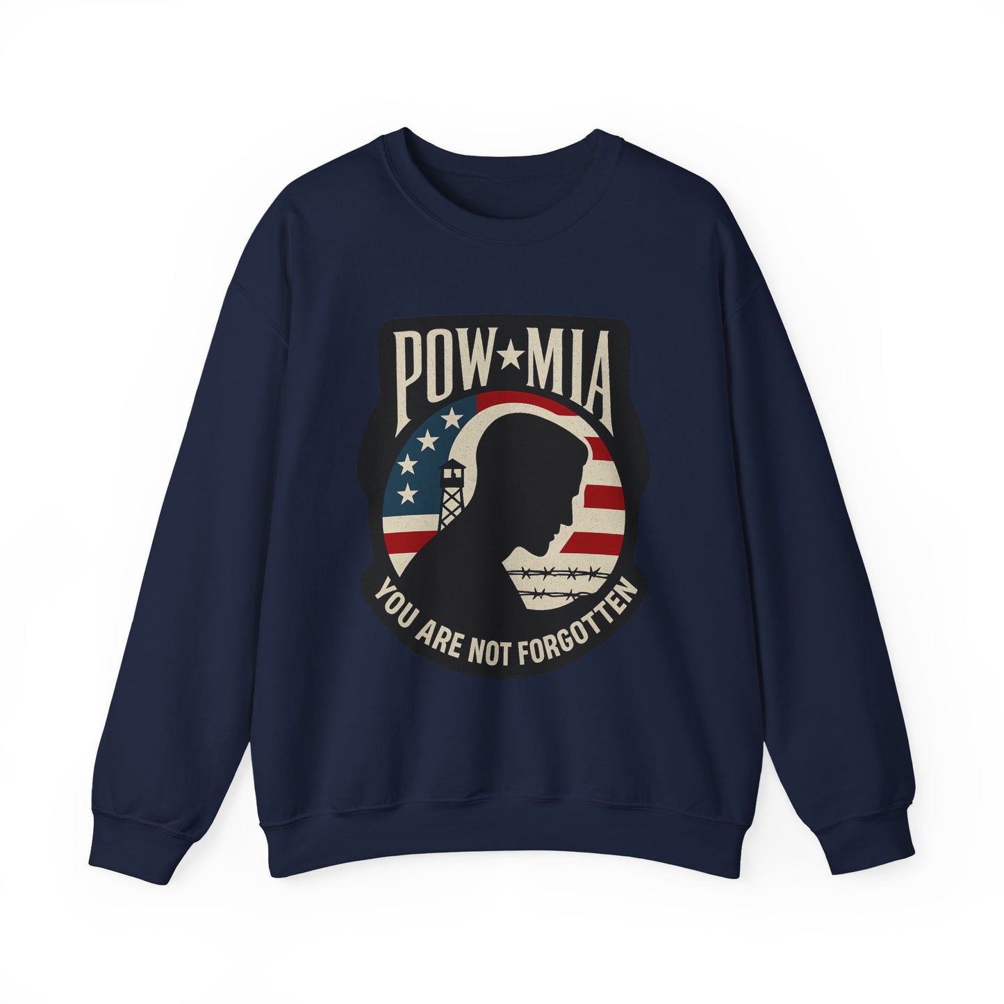 "POW-MIA You are not Forgotten" Military Tribute Unisex Sweatshirt