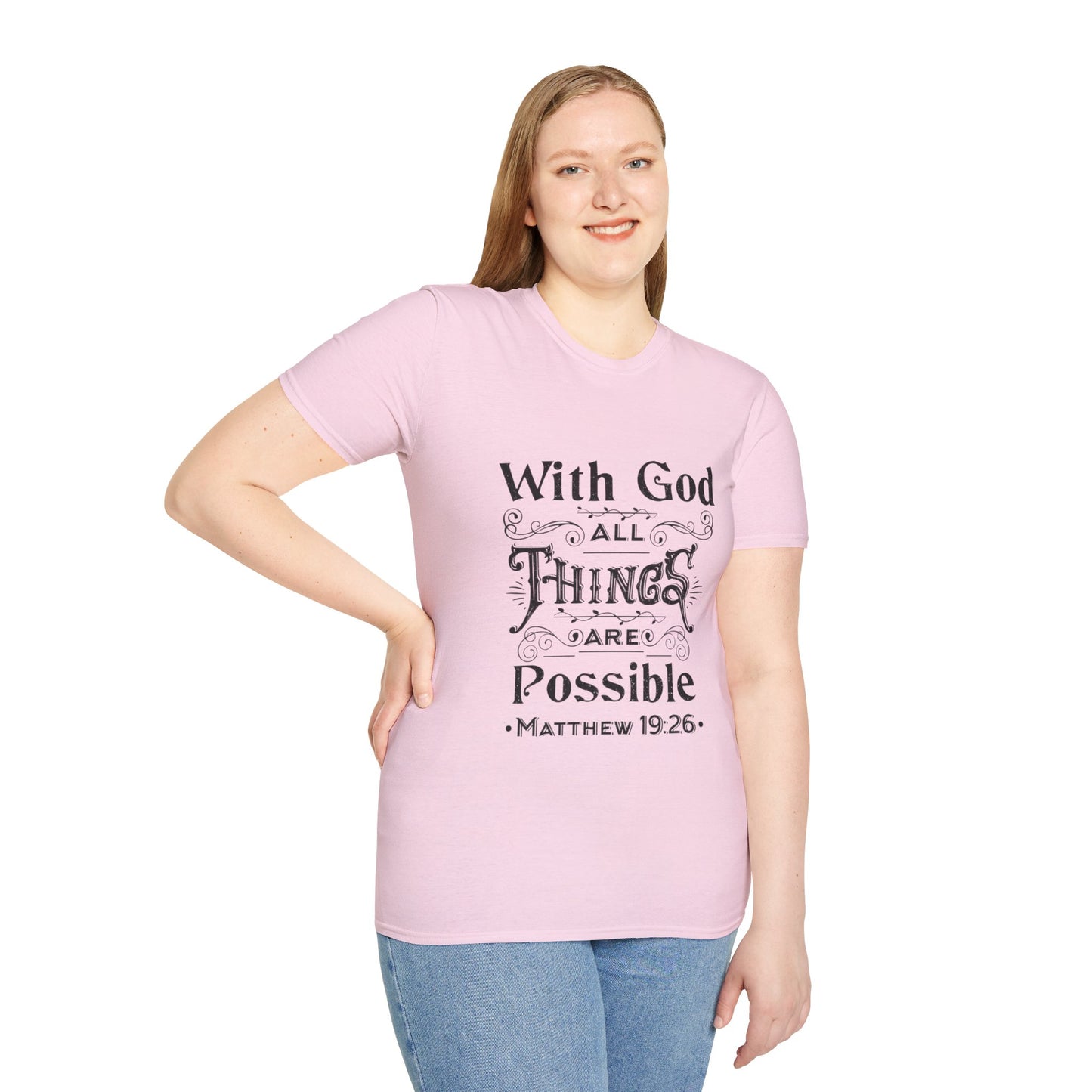All Things Womens Relaxed/Plus Tshirt (Black Logo) - Sweet Baby Jeez Teez